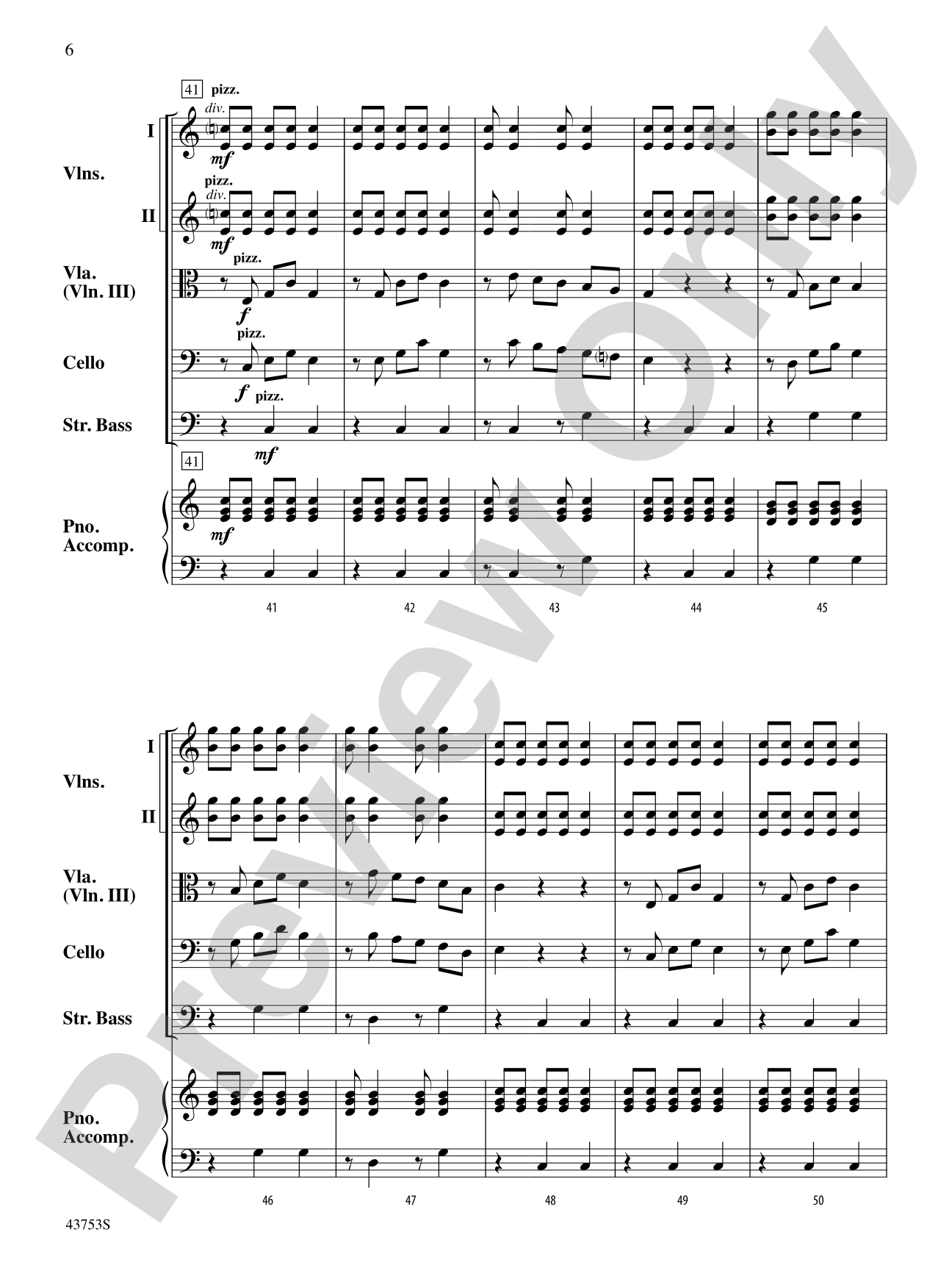 Mi Caballito: String Orchestra Conductor Score & Parts