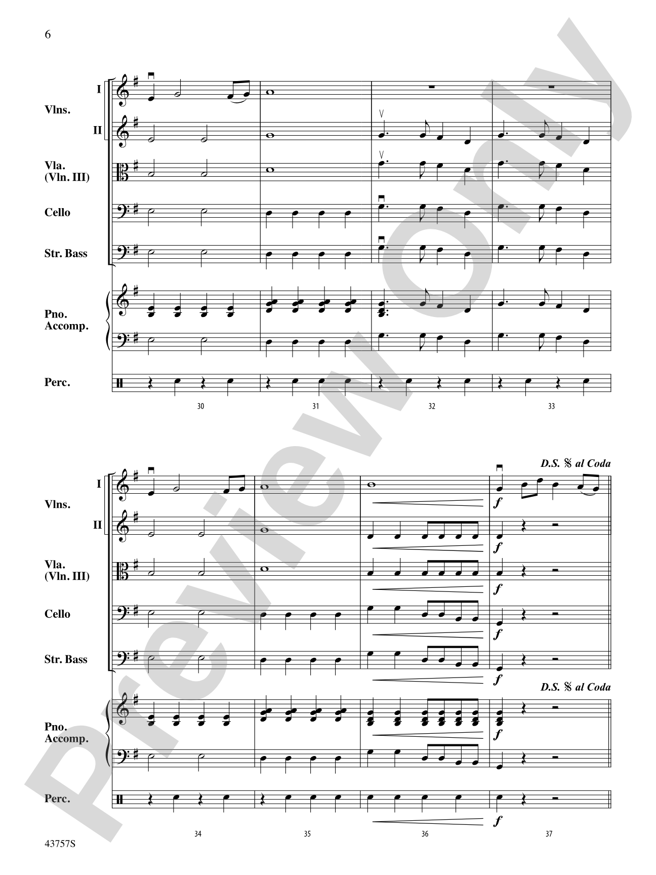 Still Into You: String Orchestra Conductor Score & Parts