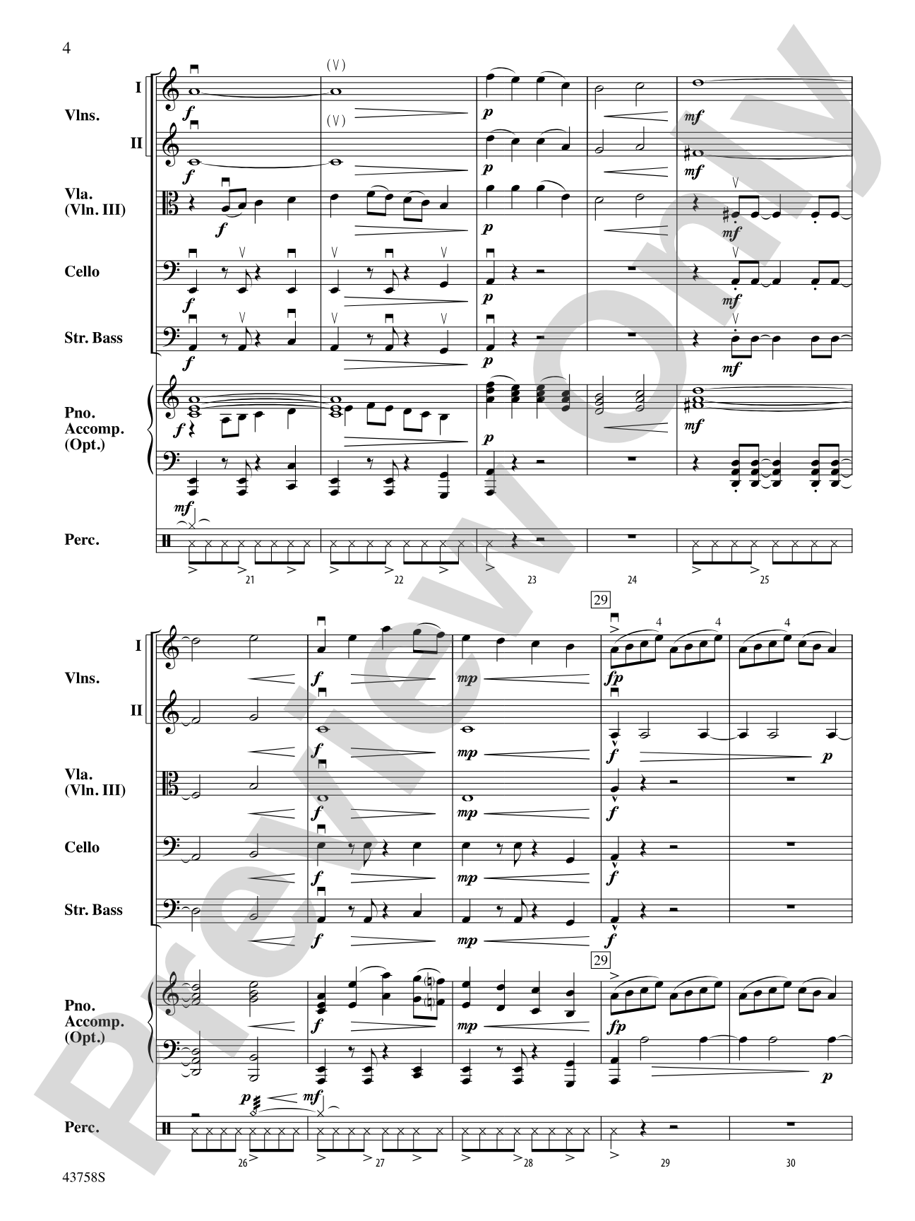 Creepers in the Castle: String Orchestra Conductor Score & Parts
