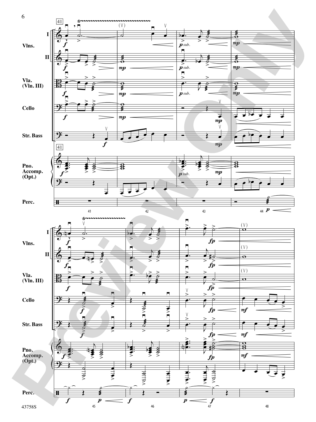 Creepers in the Castle: String Orchestra Conductor Score & Parts