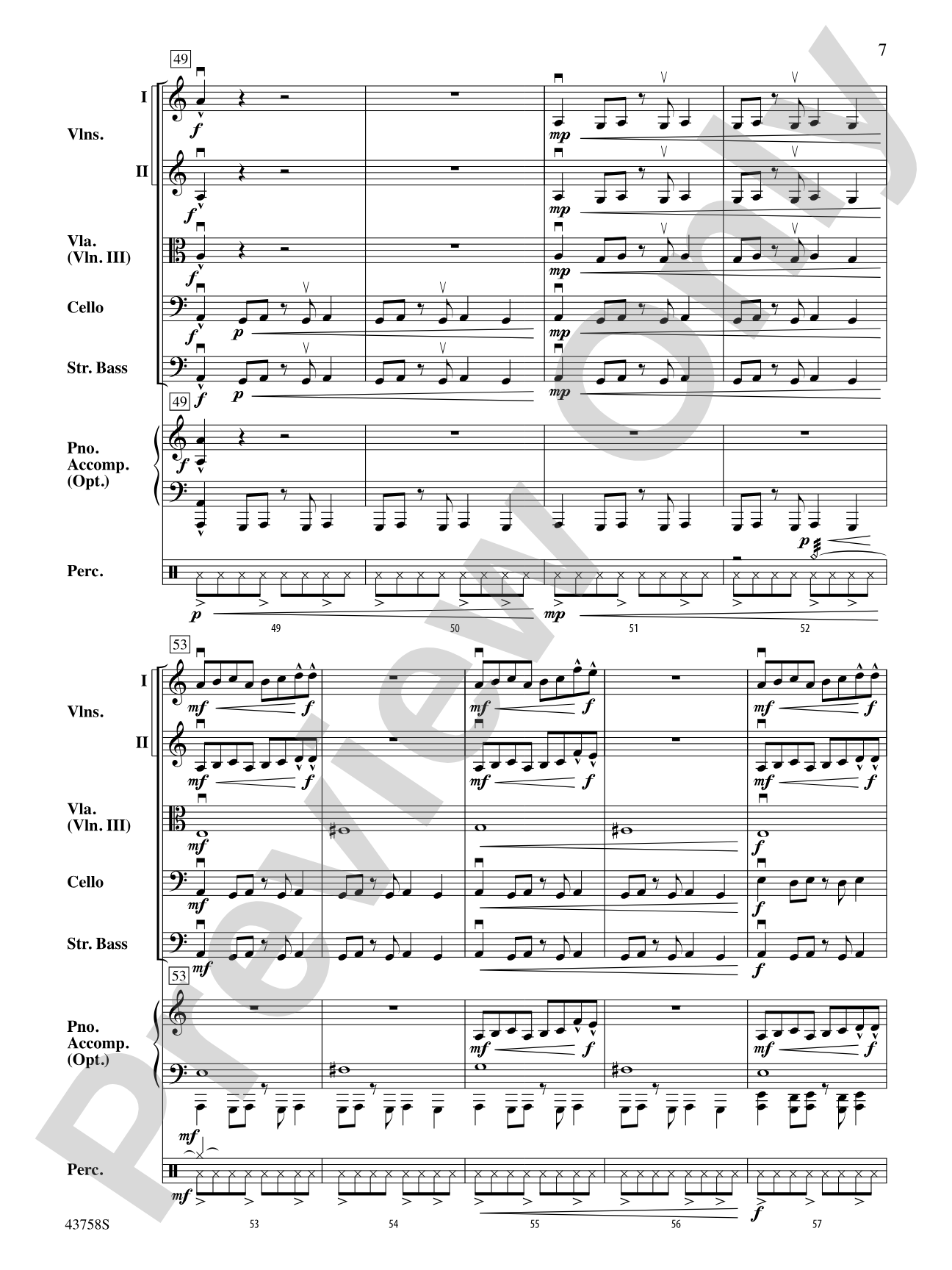 Creepers in the Castle: String Orchestra Conductor Score & Parts