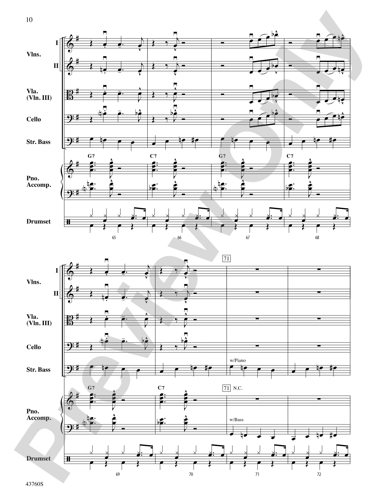 Jingle All the Way: String Orchestra Conductor Score & Parts