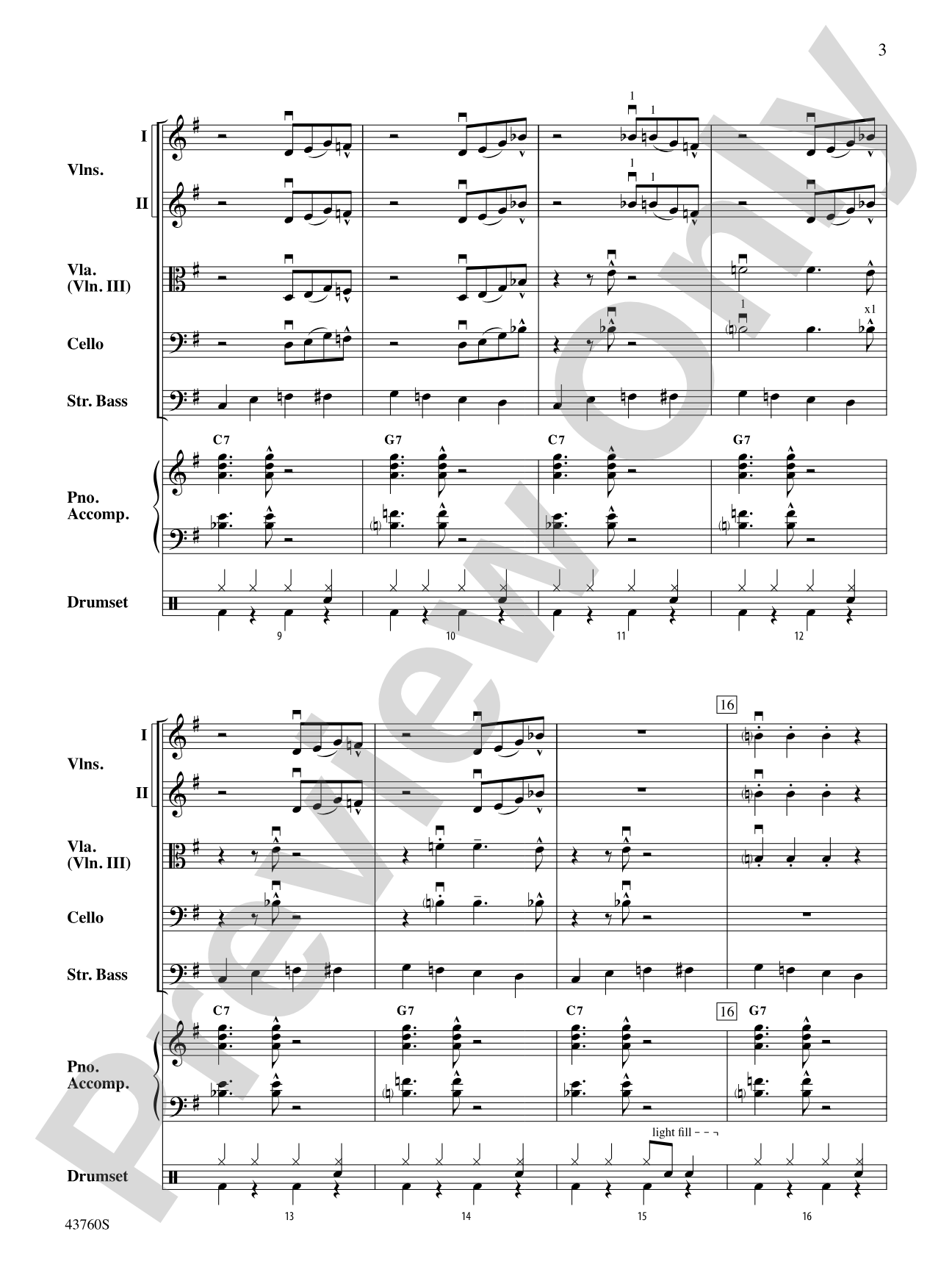 Jingle All the Way: String Orchestra Conductor Score & Parts