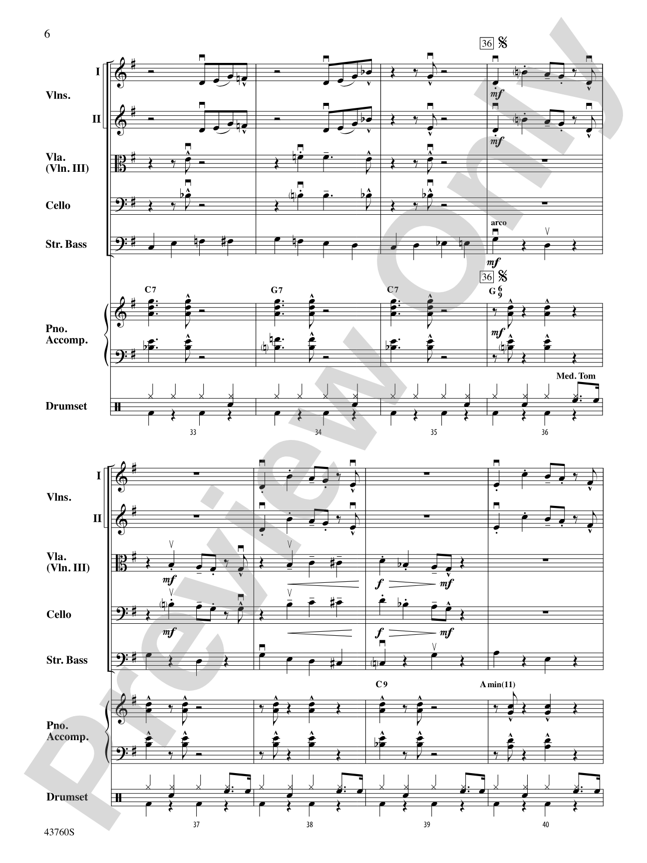 Jingle All the Way: String Orchestra Conductor Score & Parts