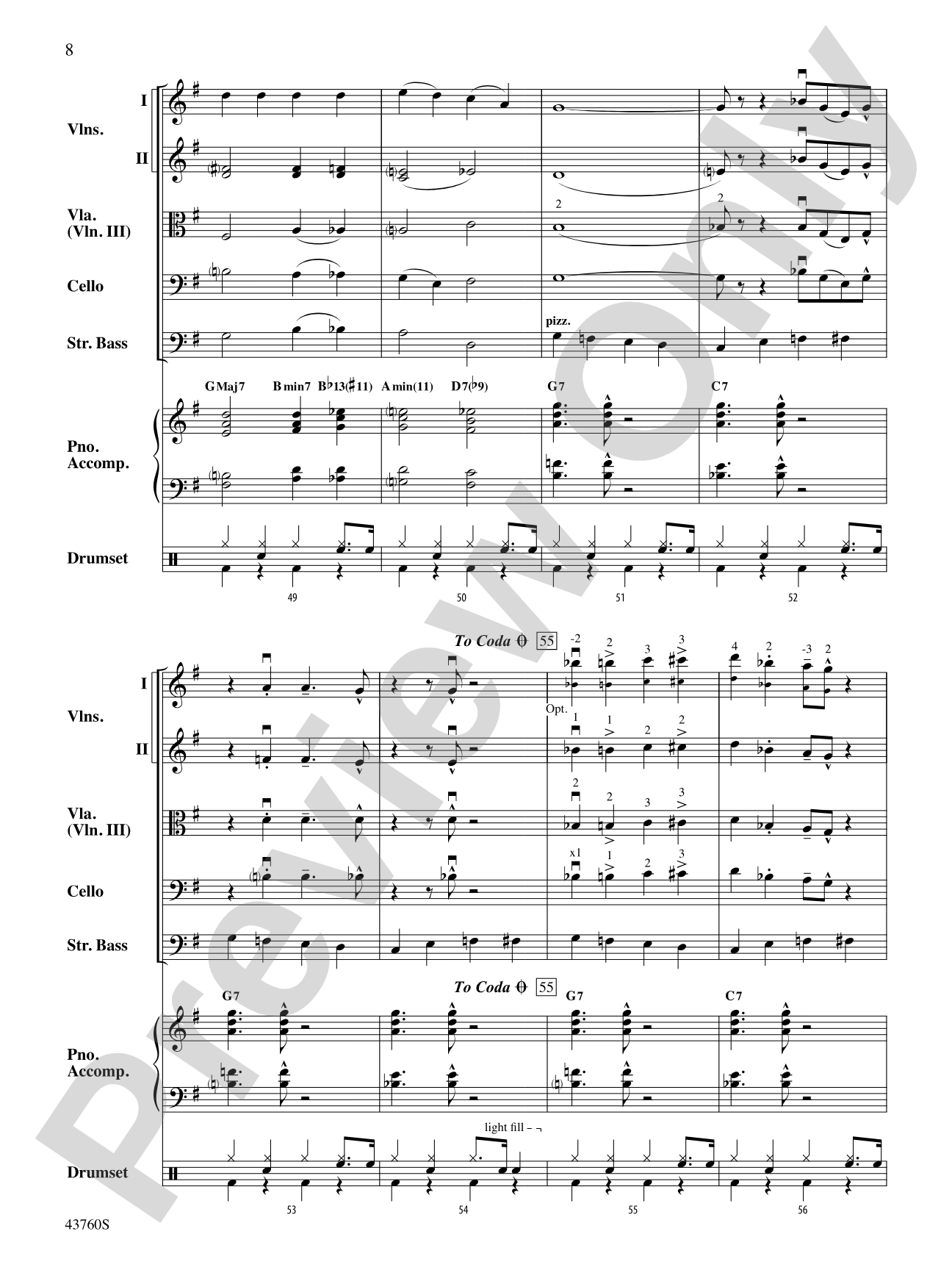 Jingle All the Way: String Orchestra Conductor Score & Parts