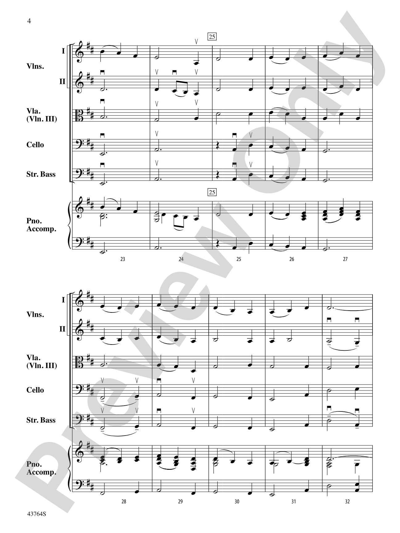 Scottish Folk Song: String Orchestra Conductor Score & Parts