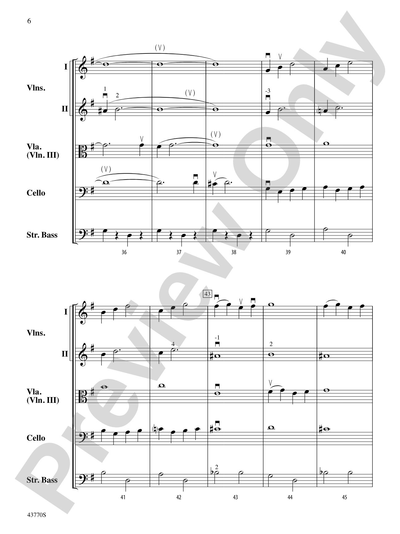 Peter Pan Live: String Orchestra Conductor Score & Parts
