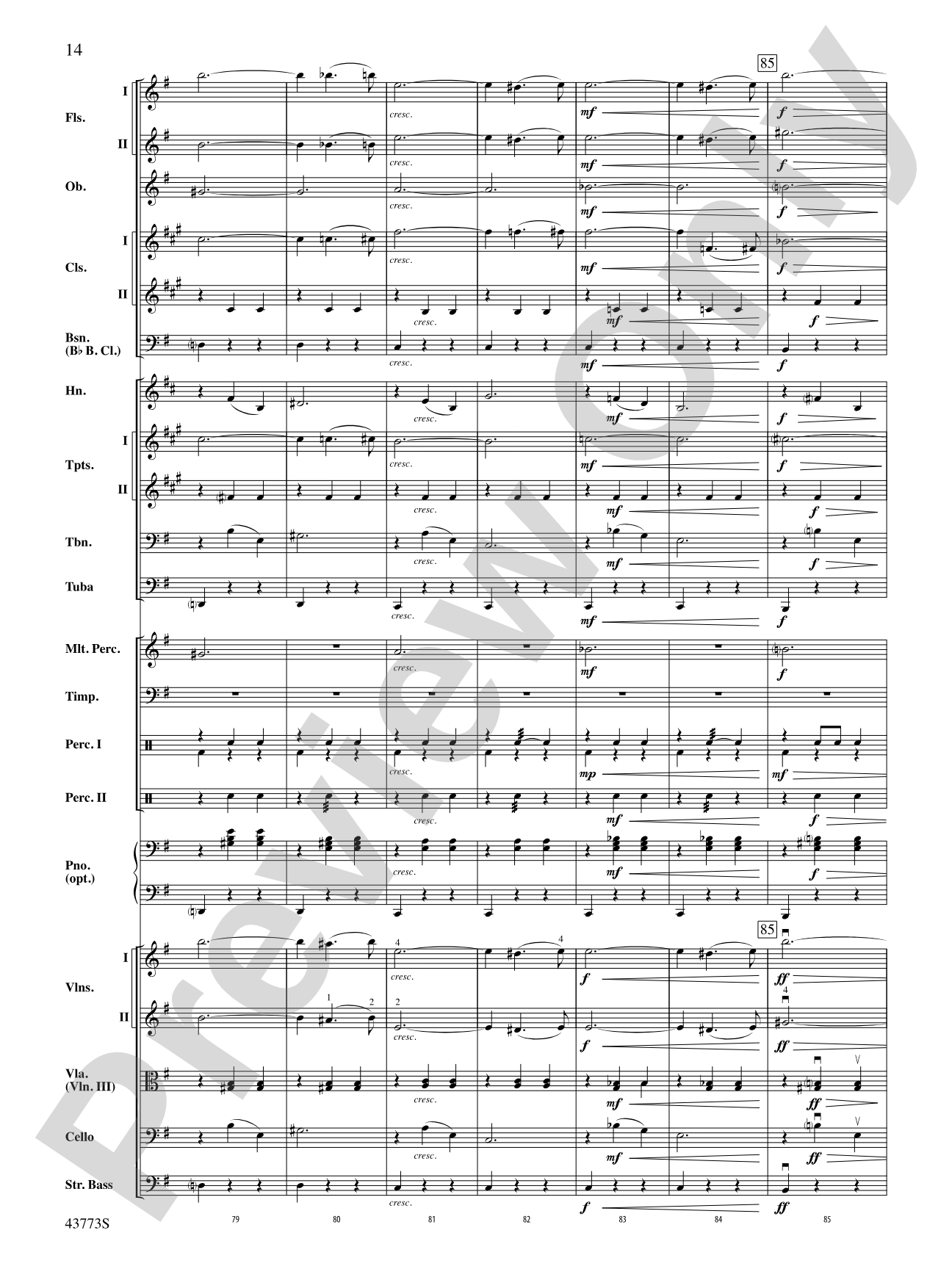 The Beautiful Galatea: Full Orchestra Conductor Score & Parts