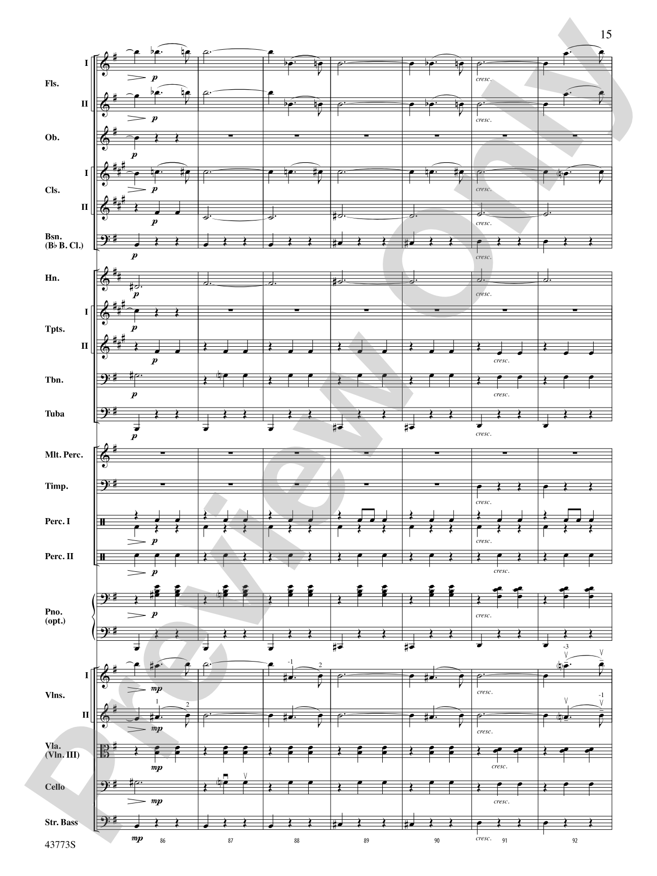 The Beautiful Galatea: Full Orchestra Conductor Score & Parts