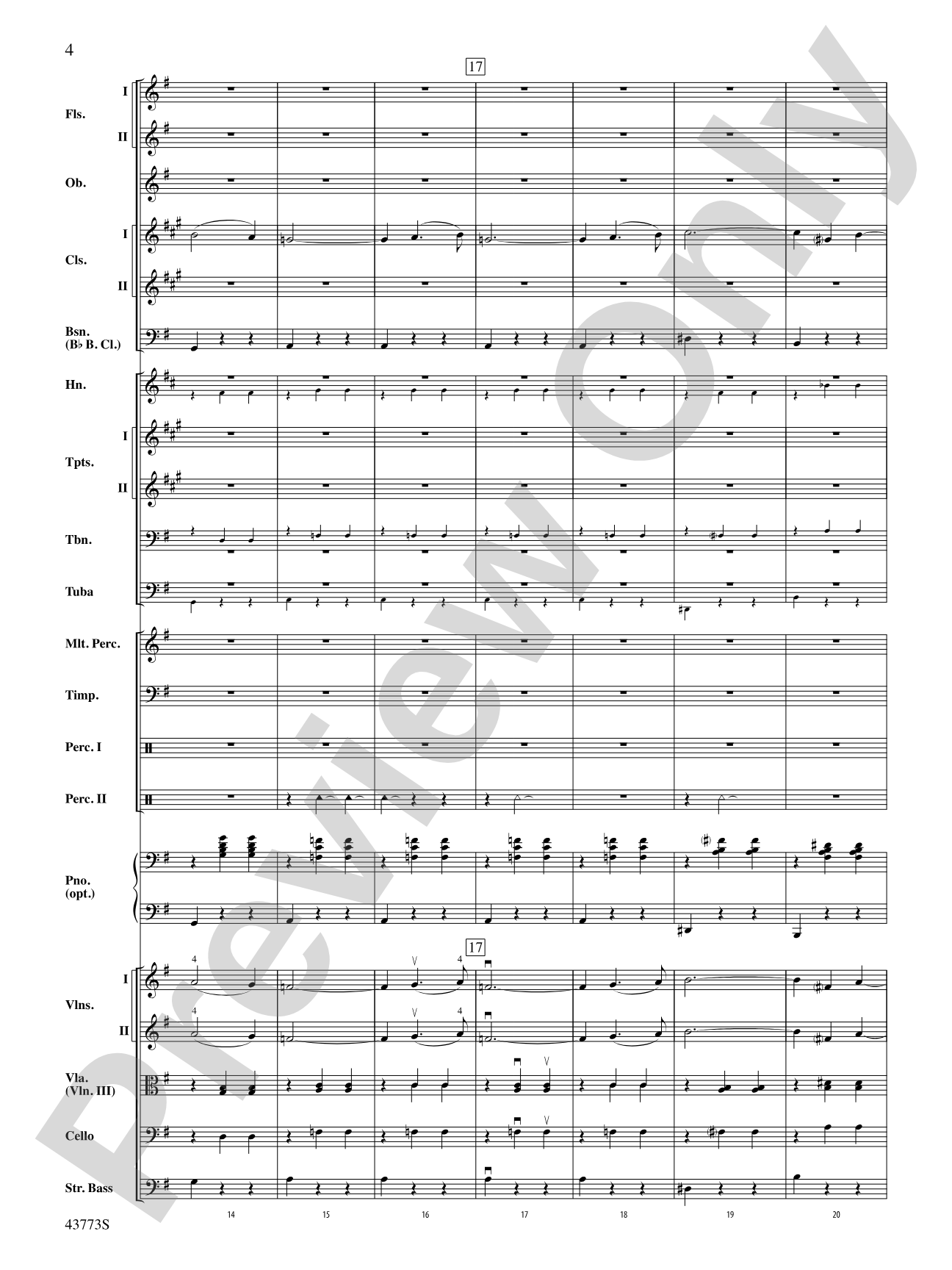 The Beautiful Galatea: Full Orchestra Conductor Score & Parts