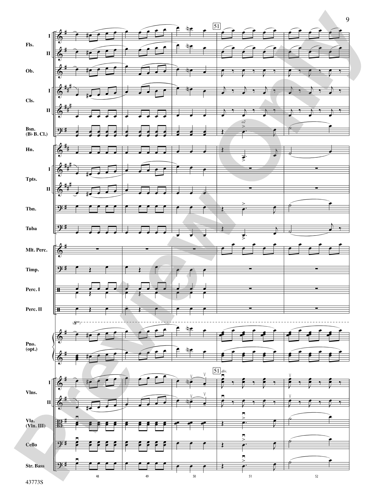 The Beautiful Galatea: Full Orchestra Conductor Score & Parts