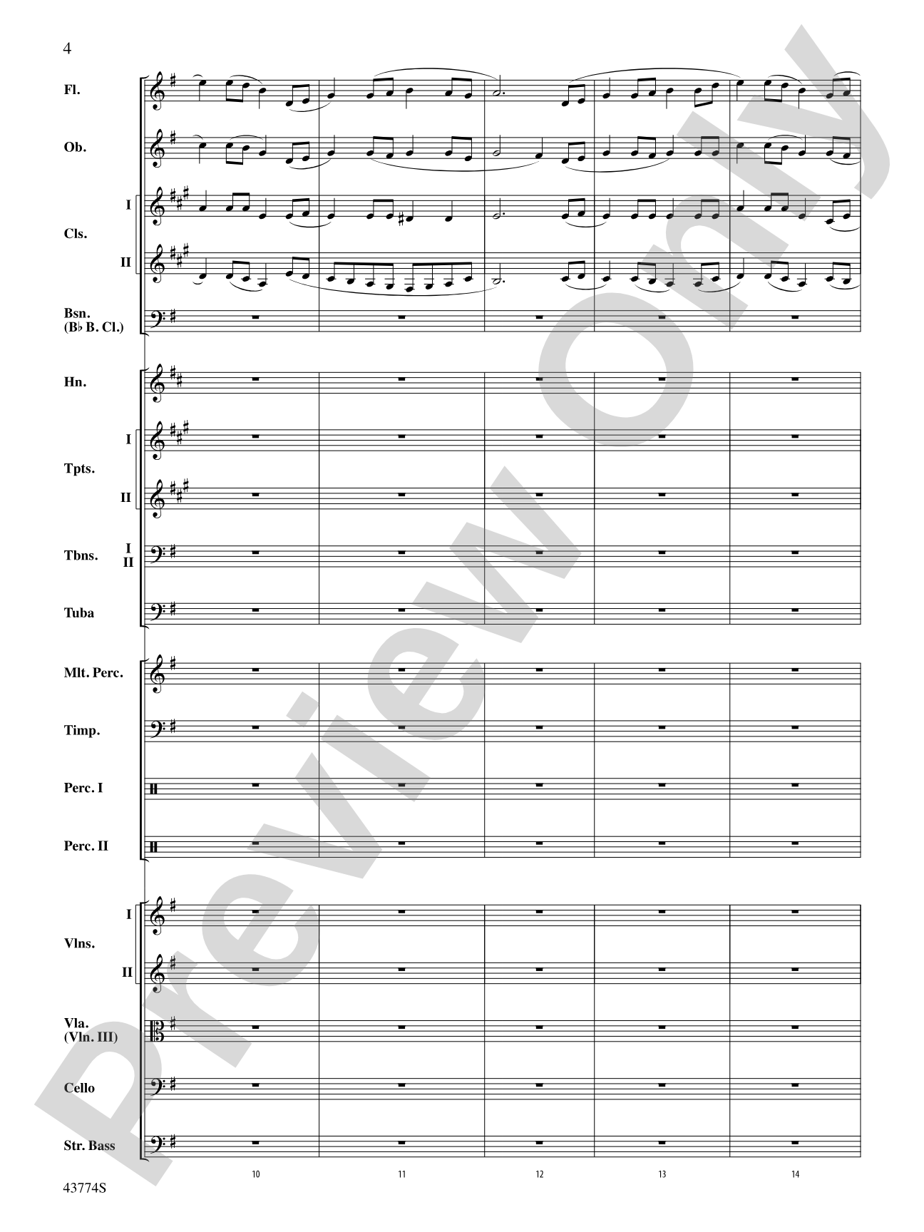 Cumberland Cross: Full Orchestra Conductor Score & Parts