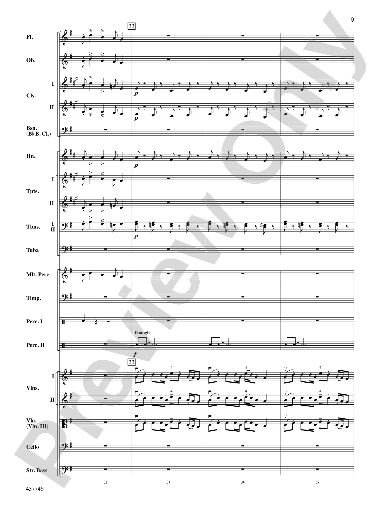 Cumberland Cross: Full Orchestra Conductor Score & Parts