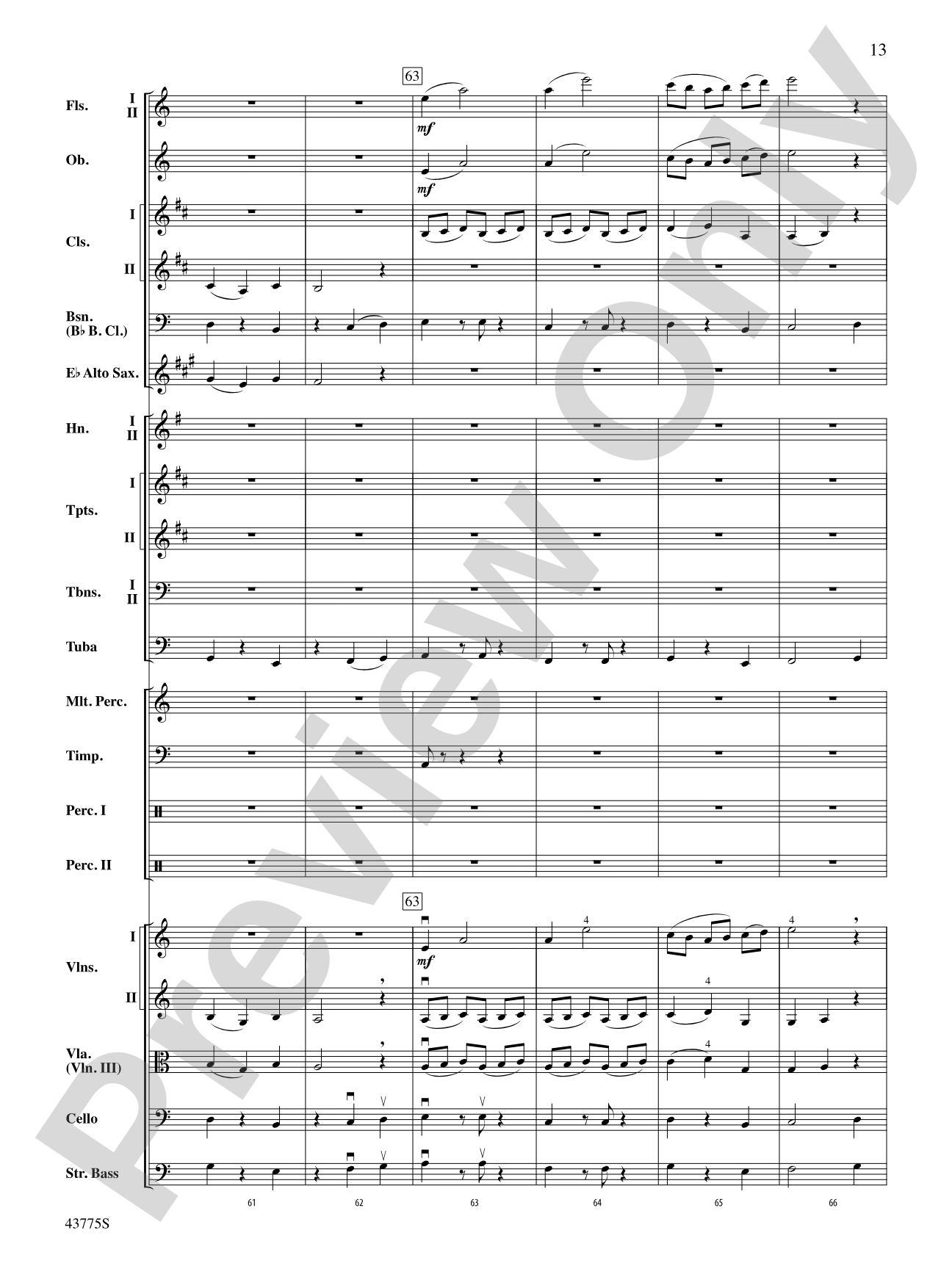 Ancient Echoes of Time: Full Orchestra Conductor Score & Parts