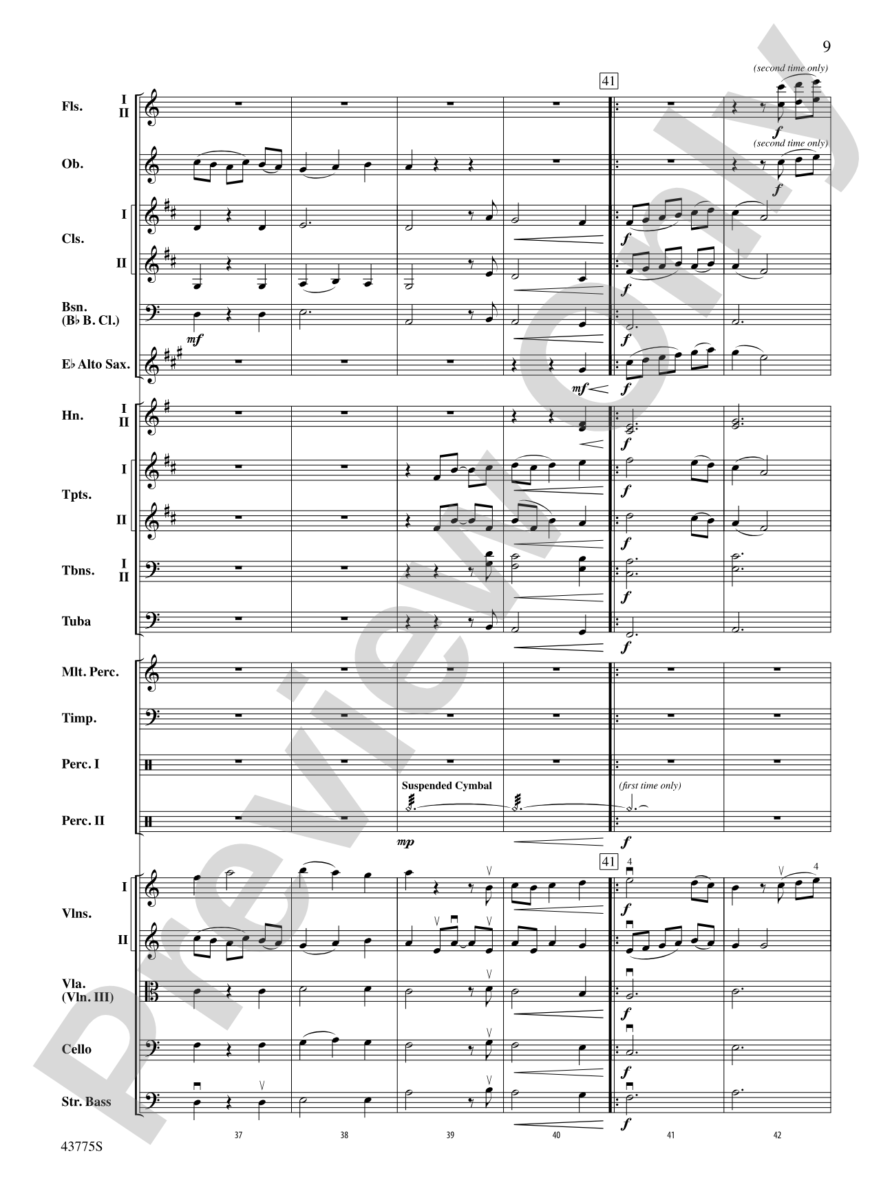 Ancient Echoes of Time: Full Orchestra Conductor Score & Parts
