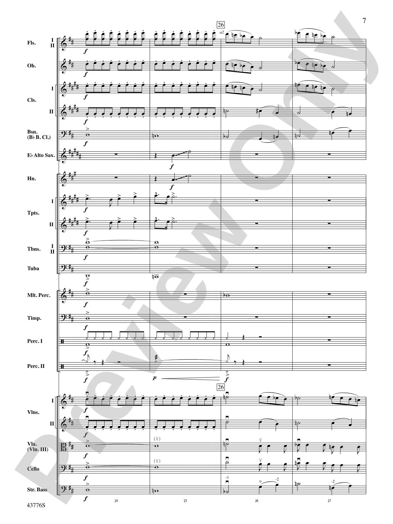 From the Realms of Glory!: Full Orchestra Conductor Score & Parts