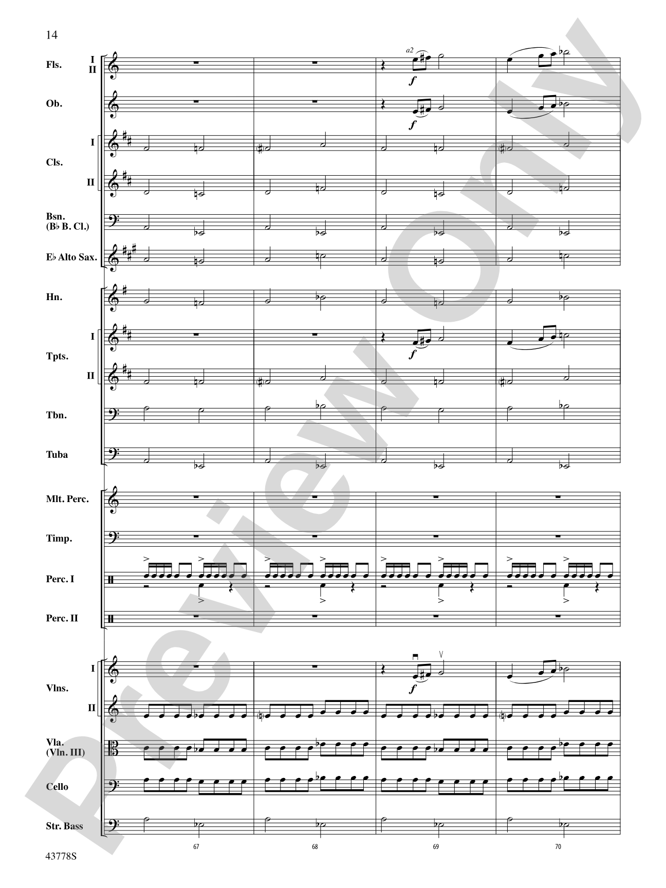 Godzilla: Full Orchestra Conductor Score & Parts
