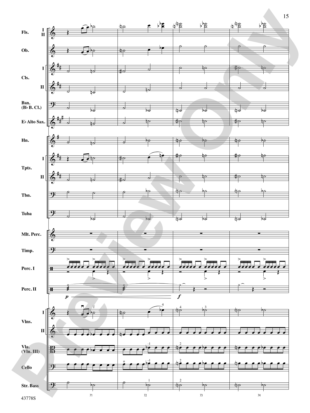 Godzilla: Full Orchestra Conductor Score & Parts