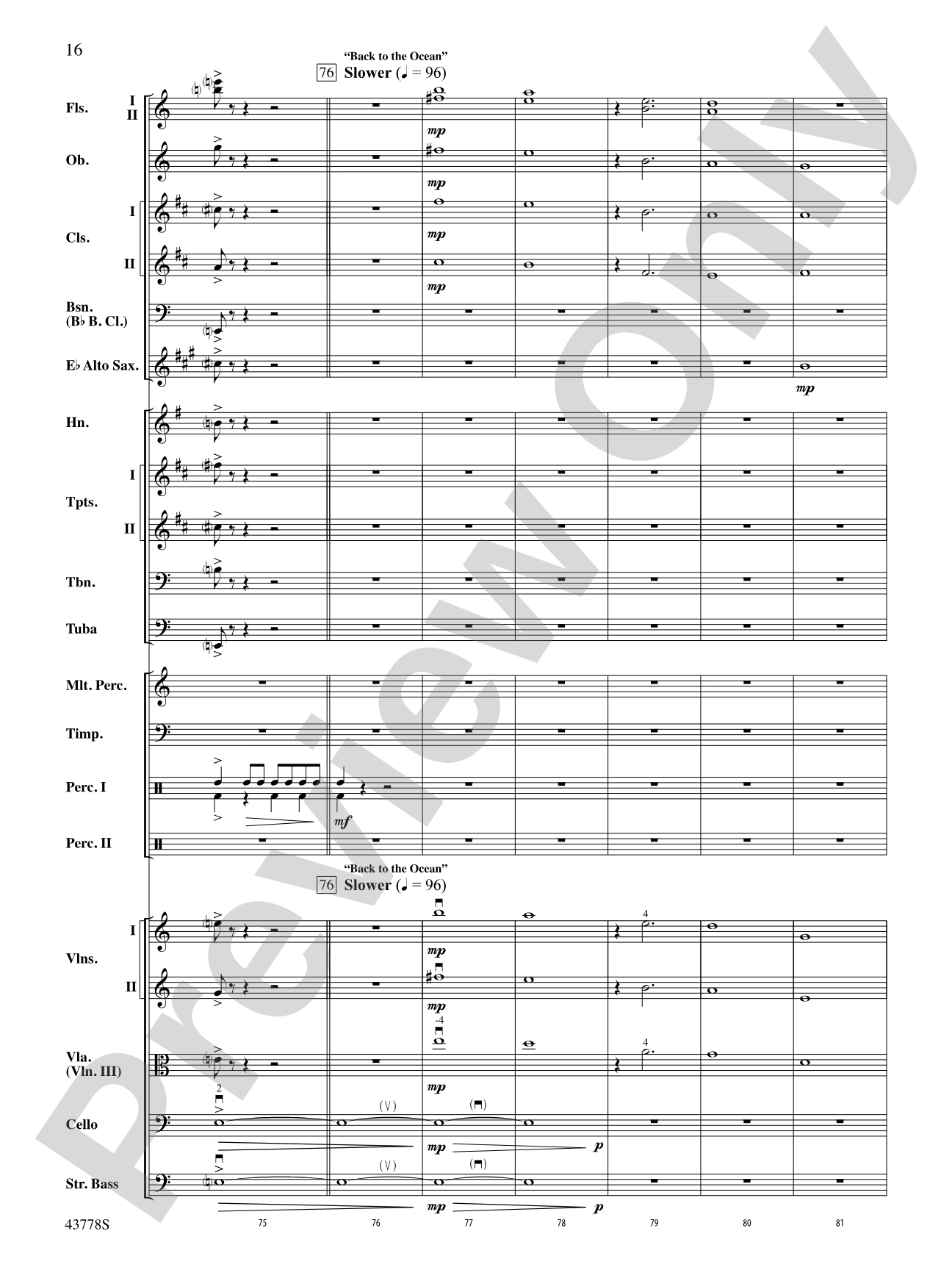 Godzilla: Full Orchestra Conductor Score & Parts