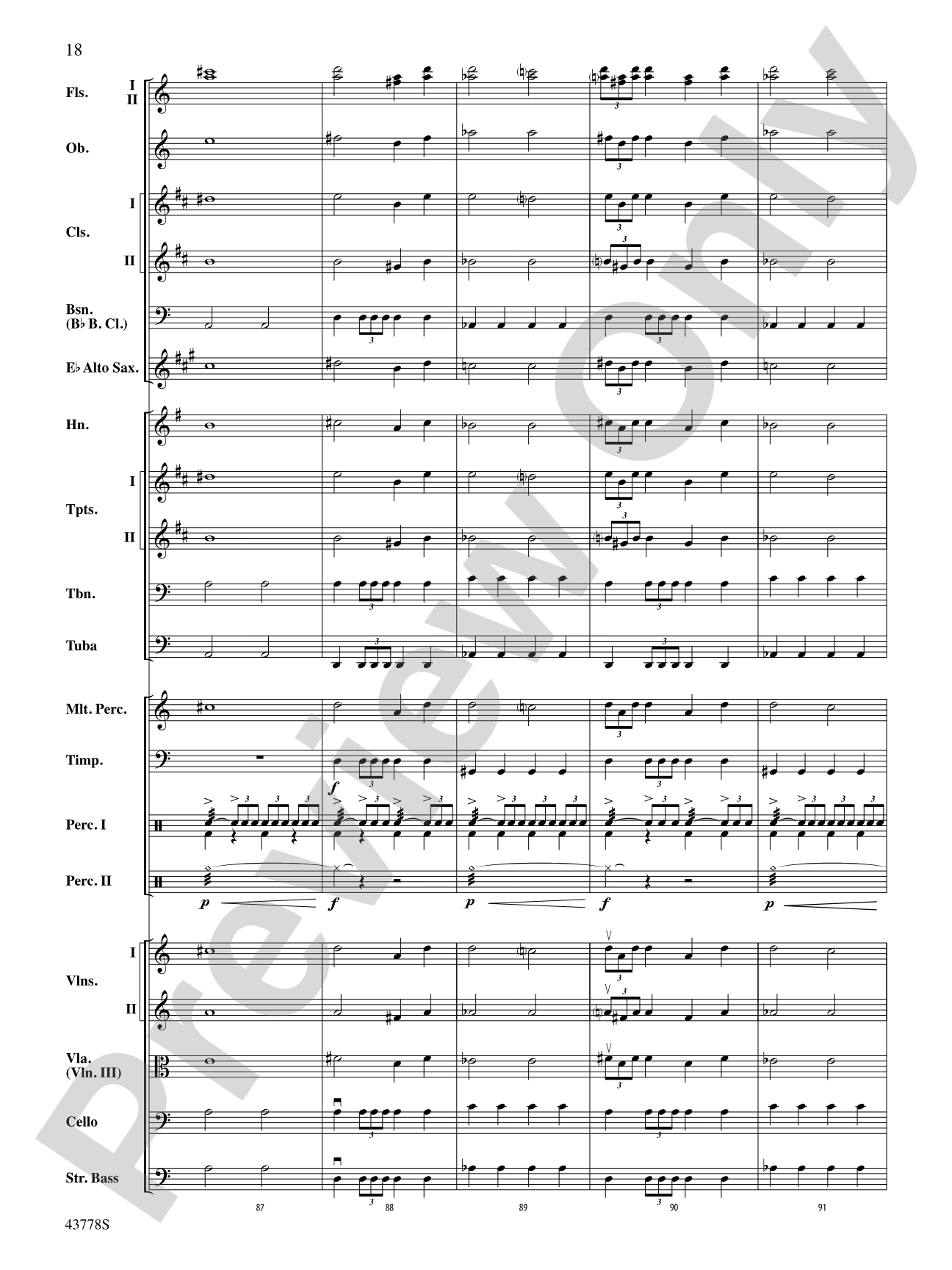Godzilla: Full Orchestra Conductor Score & Parts