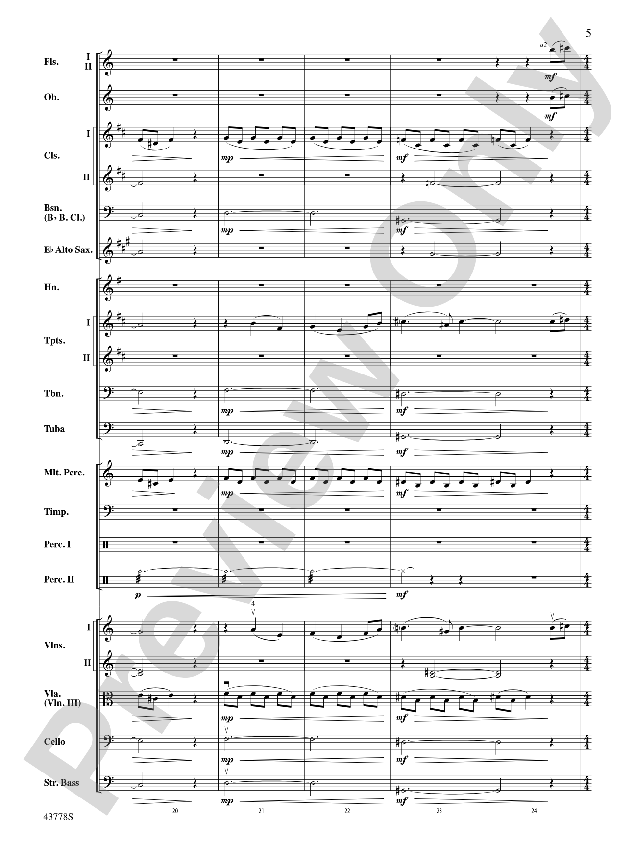Godzilla: Full Orchestra Conductor Score & Parts
