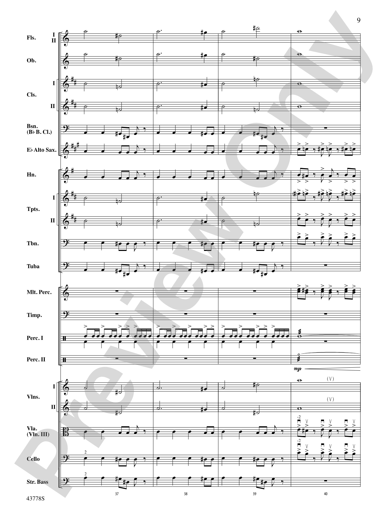 Godzilla: Full Orchestra Conductor Score & Parts
