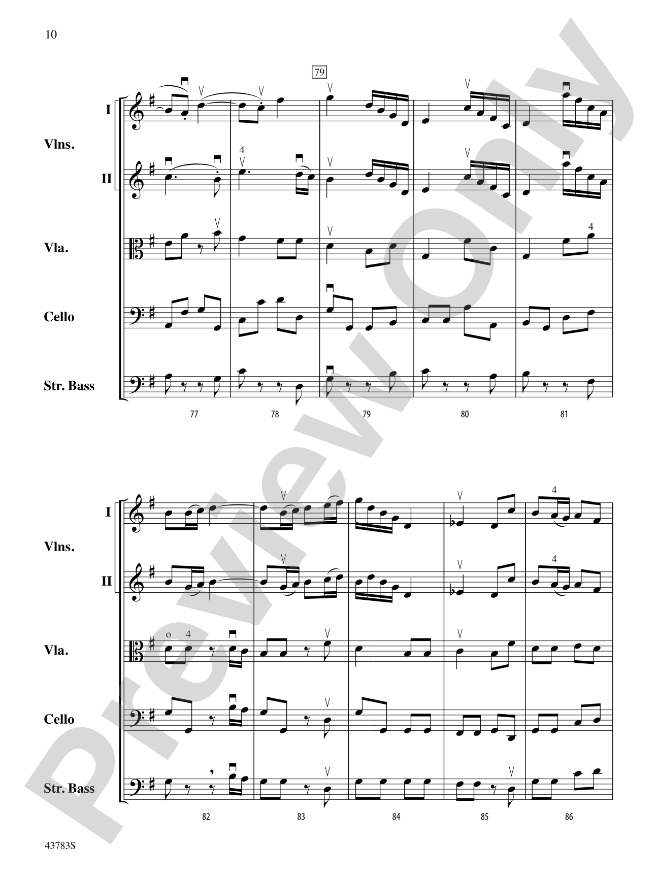 Concerto for Strings: String Orchestra Conductor Score & Parts
