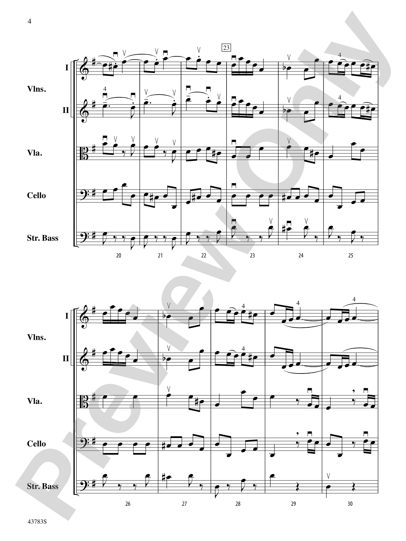 Concerto for Strings: String Orchestra Conductor Score & Parts