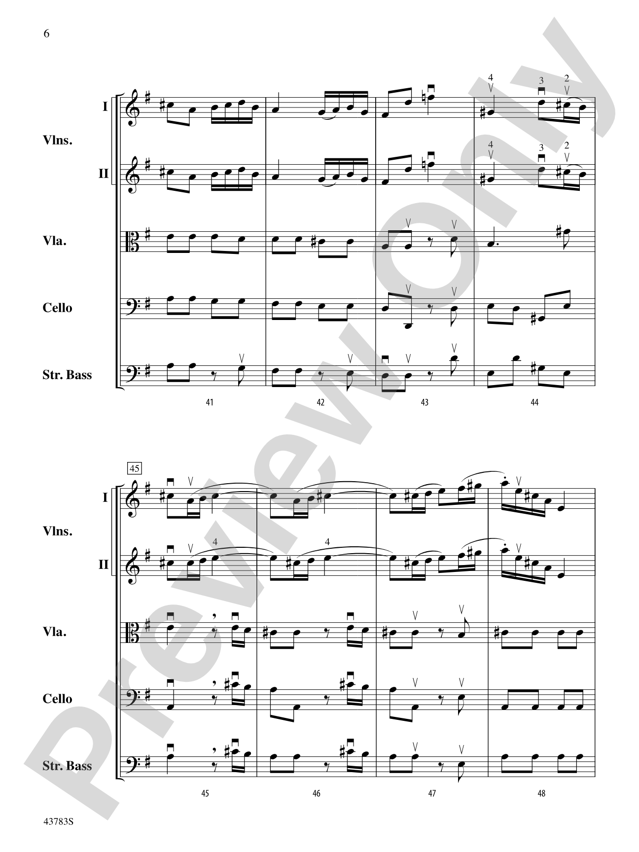 Concerto for Strings: String Orchestra Conductor Score & Parts