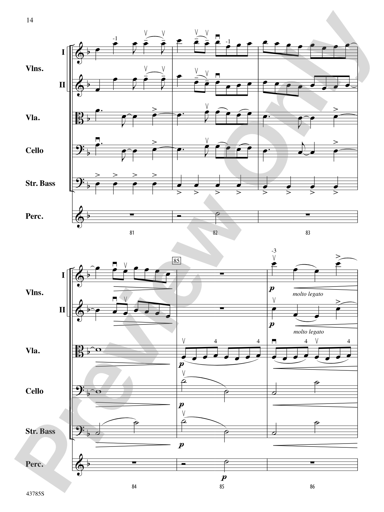 Shattered: String Orchestra Conductor Score & Parts