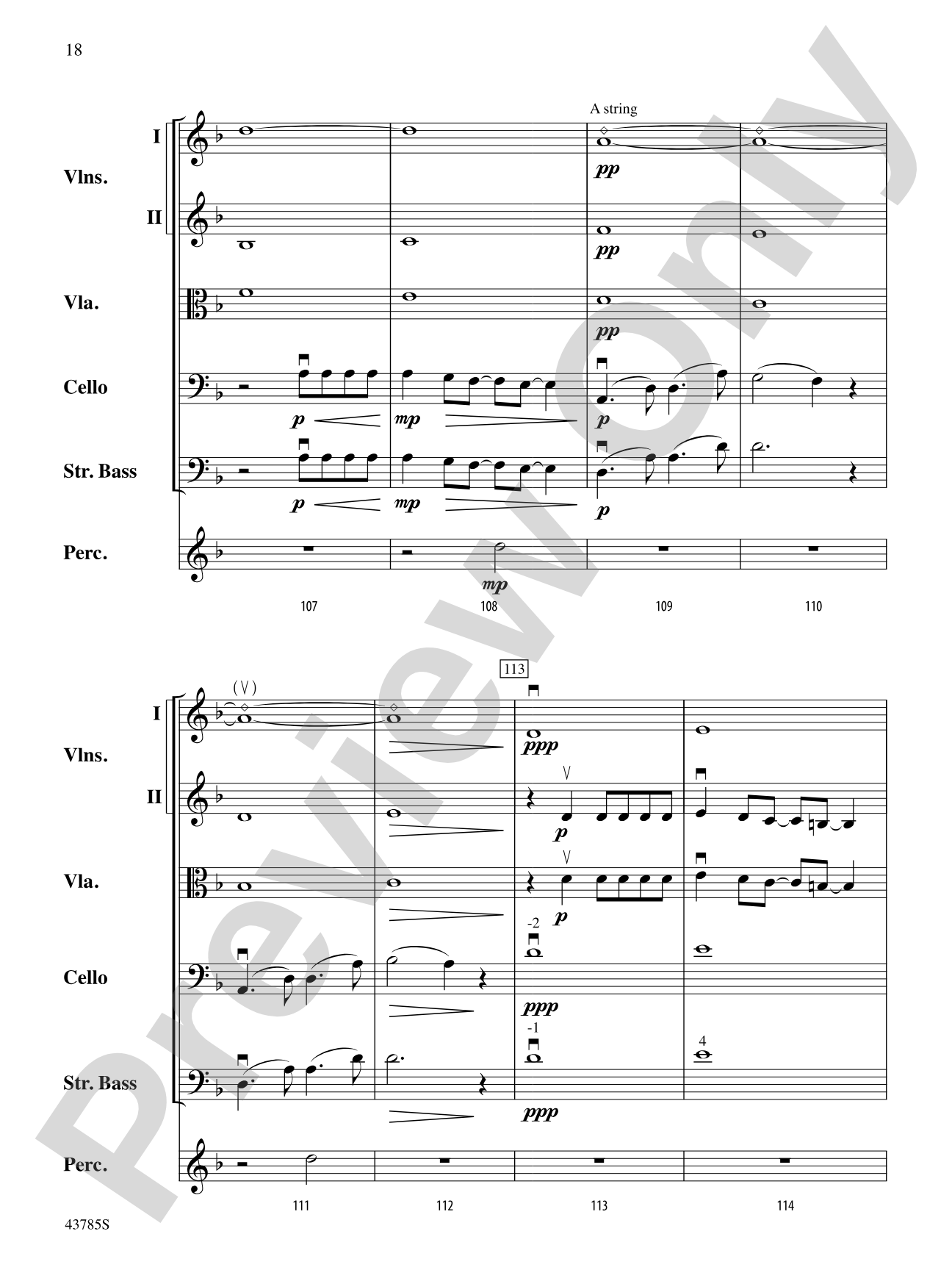 Shattered: String Orchestra Conductor Score & Parts