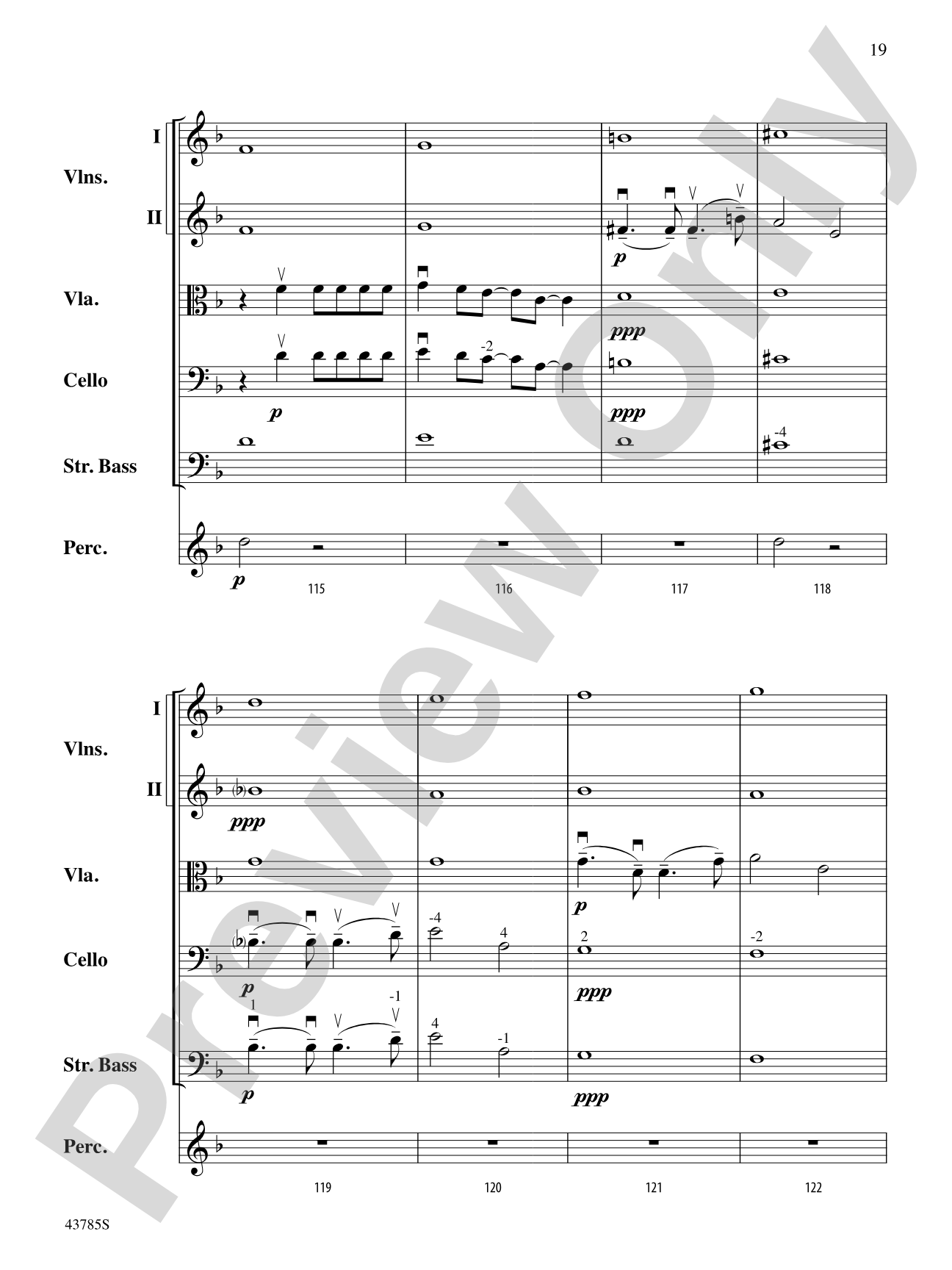 Shattered: String Orchestra Conductor Score & Parts