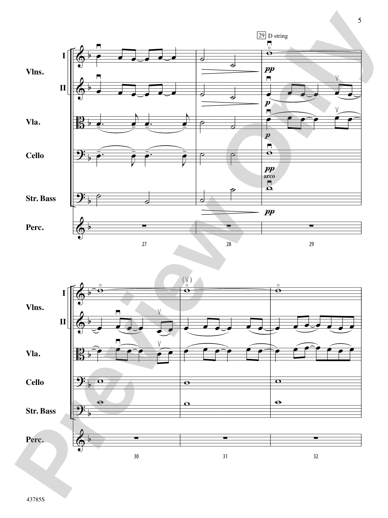 Shattered: String Orchestra Conductor Score & Parts