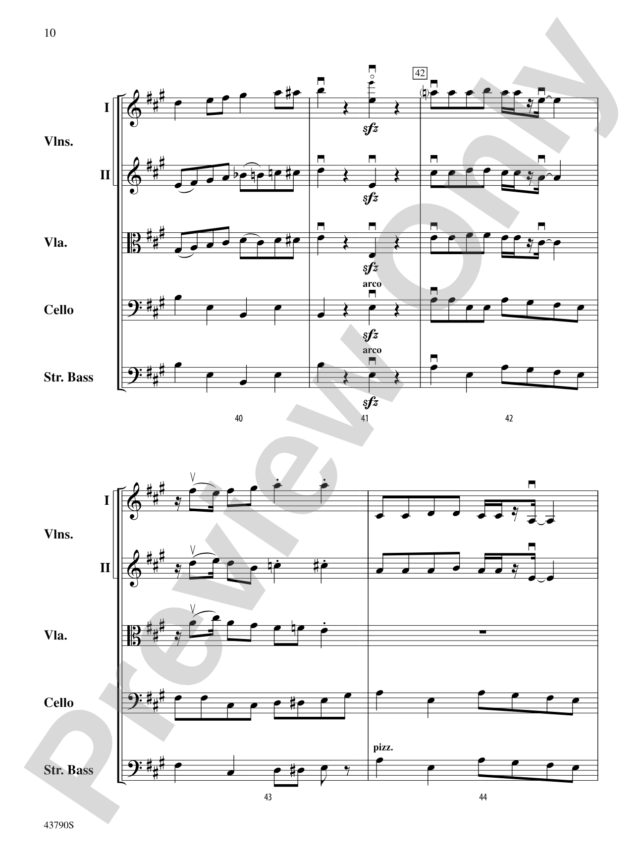 Wenceslas Meets Vivaldi: String Orchestra Conductor Score & Parts