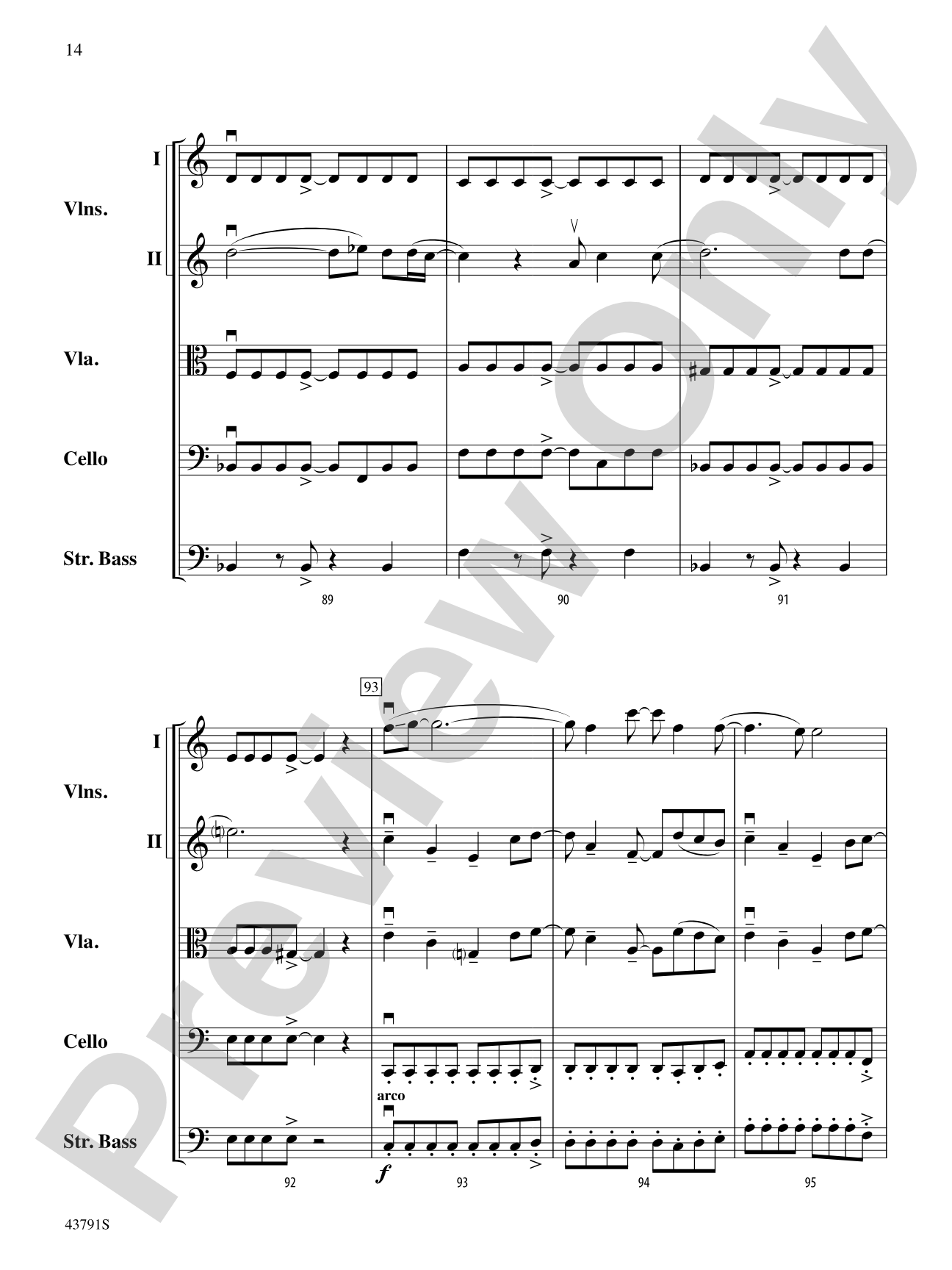 Starlight: String Orchestra Conductor Score & Parts