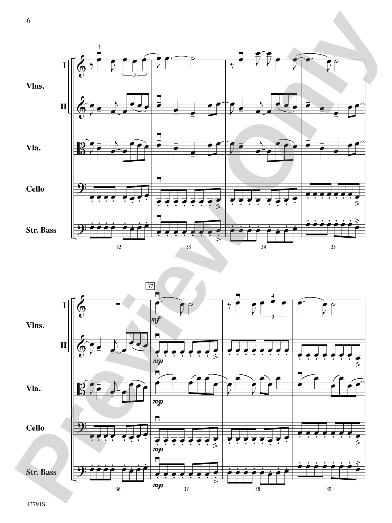 Starlight: String Orchestra Conductor Score & Parts
