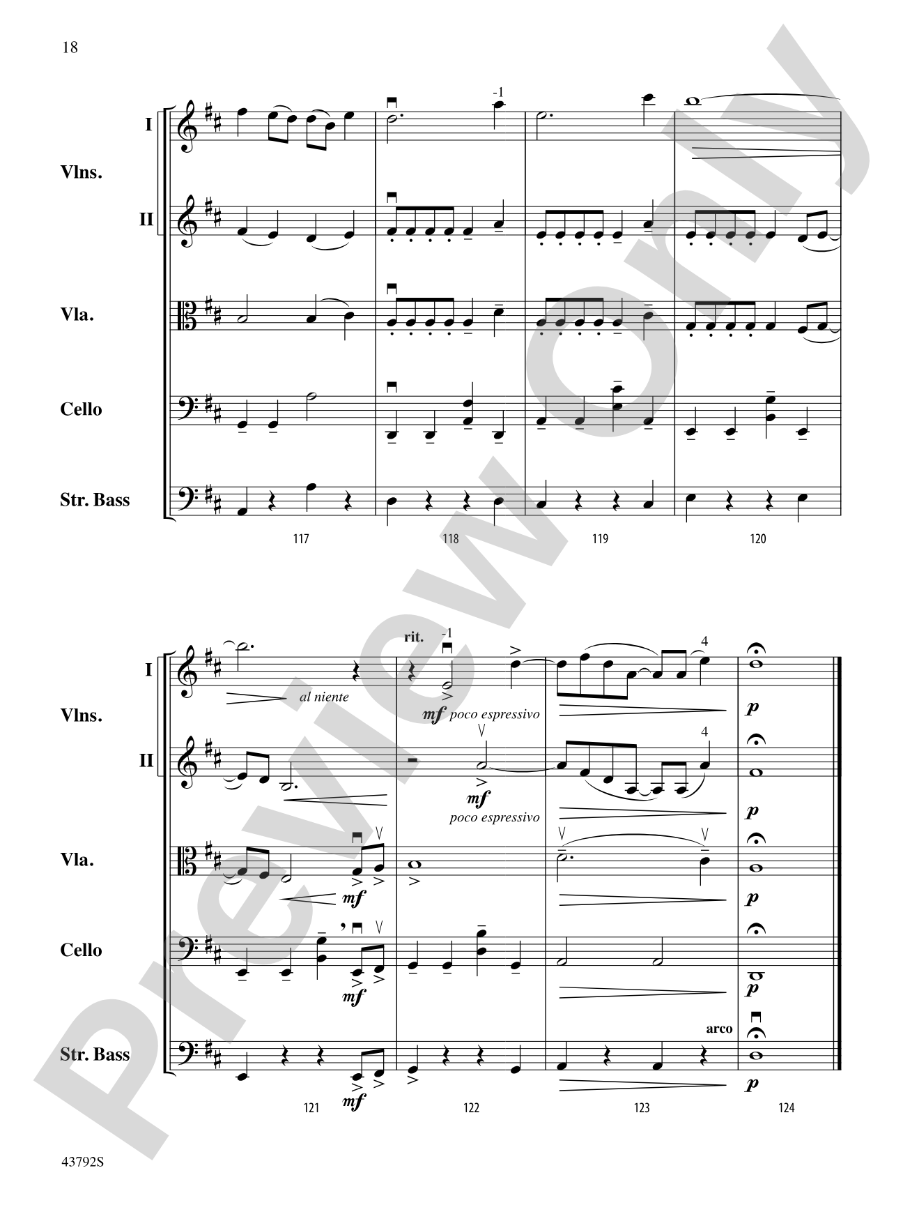 I Don't Want to Miss a Thing: String Orchestra Conductor Score & Parts