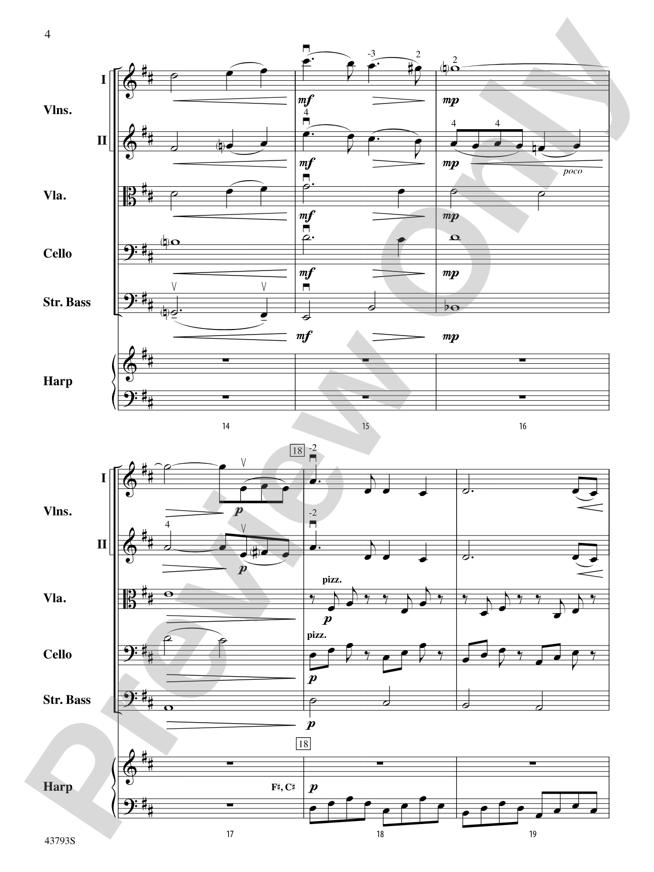 My Funny Valentine: String Orchestra Conductor Score & Parts