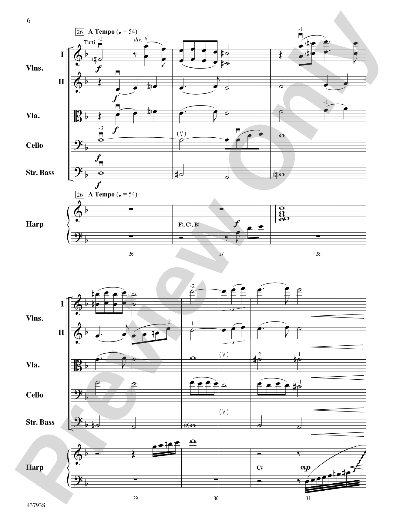 My Funny Valentine: String Orchestra Conductor Score & Parts