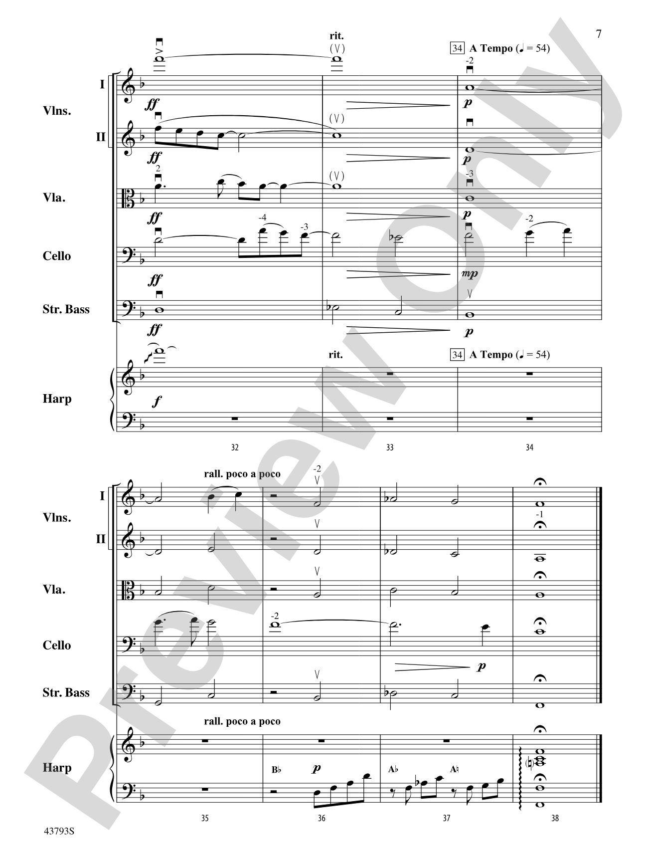 My Funny Valentine: String Orchestra Conductor Score & Parts