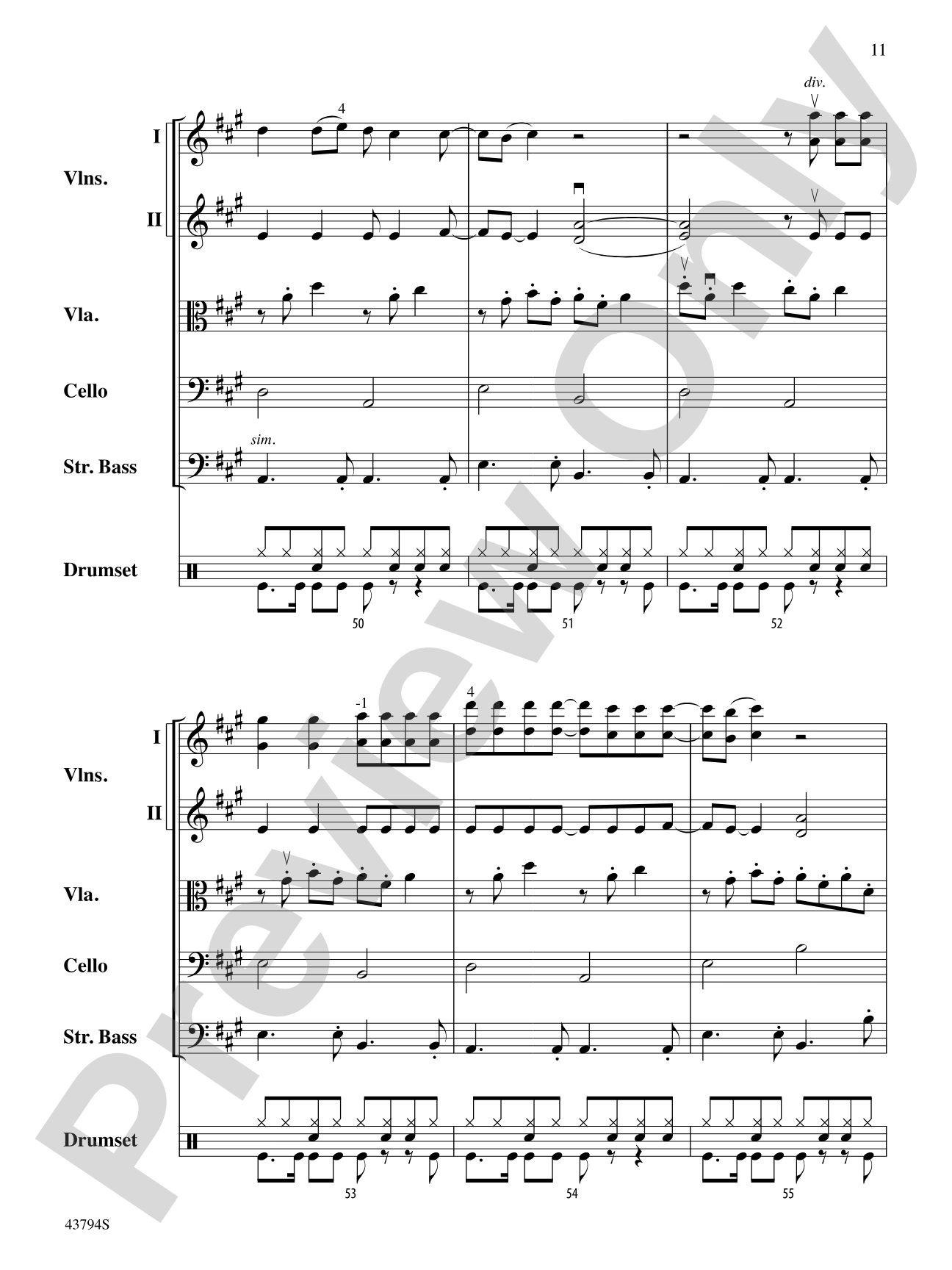 Bitter Sweet Symphony: Score