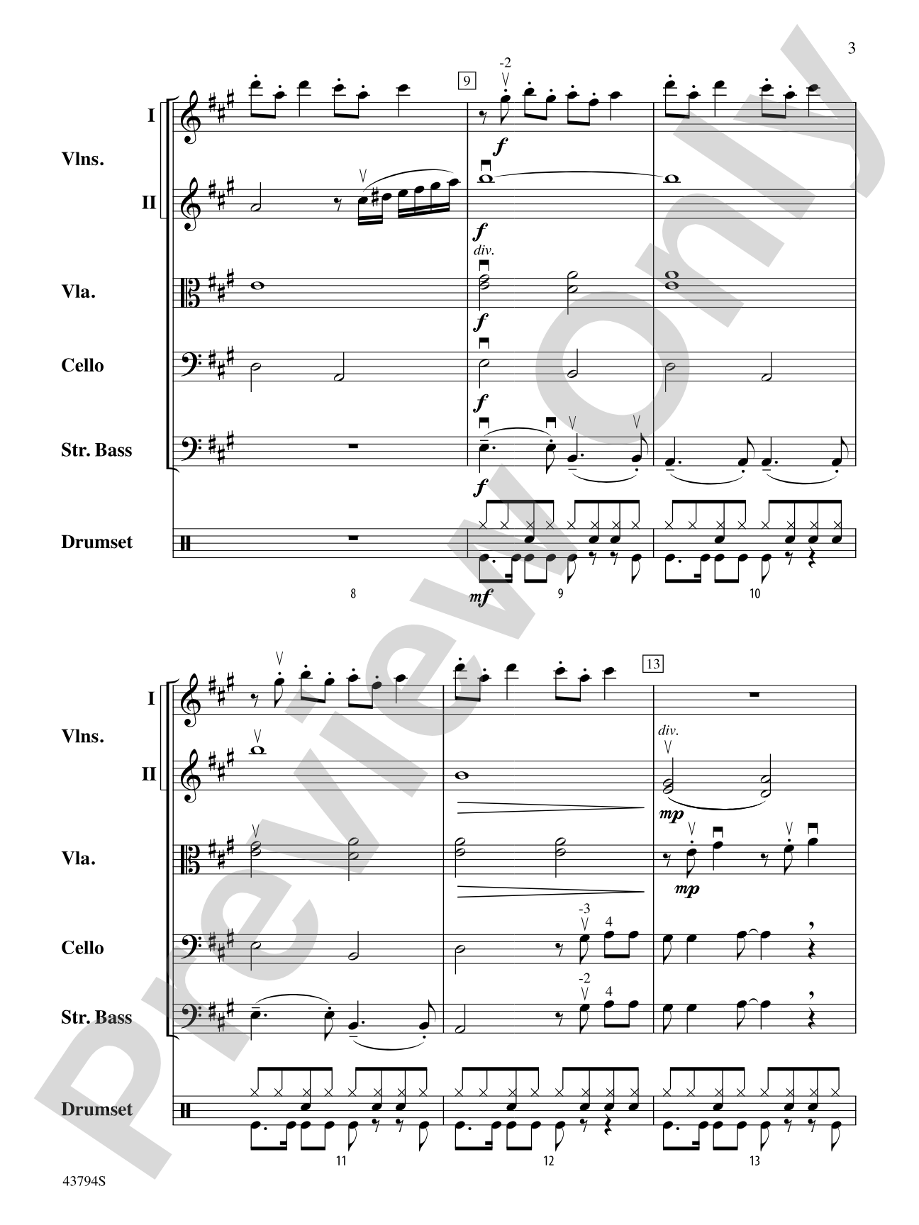 Bitter Sweet Symphony: Score