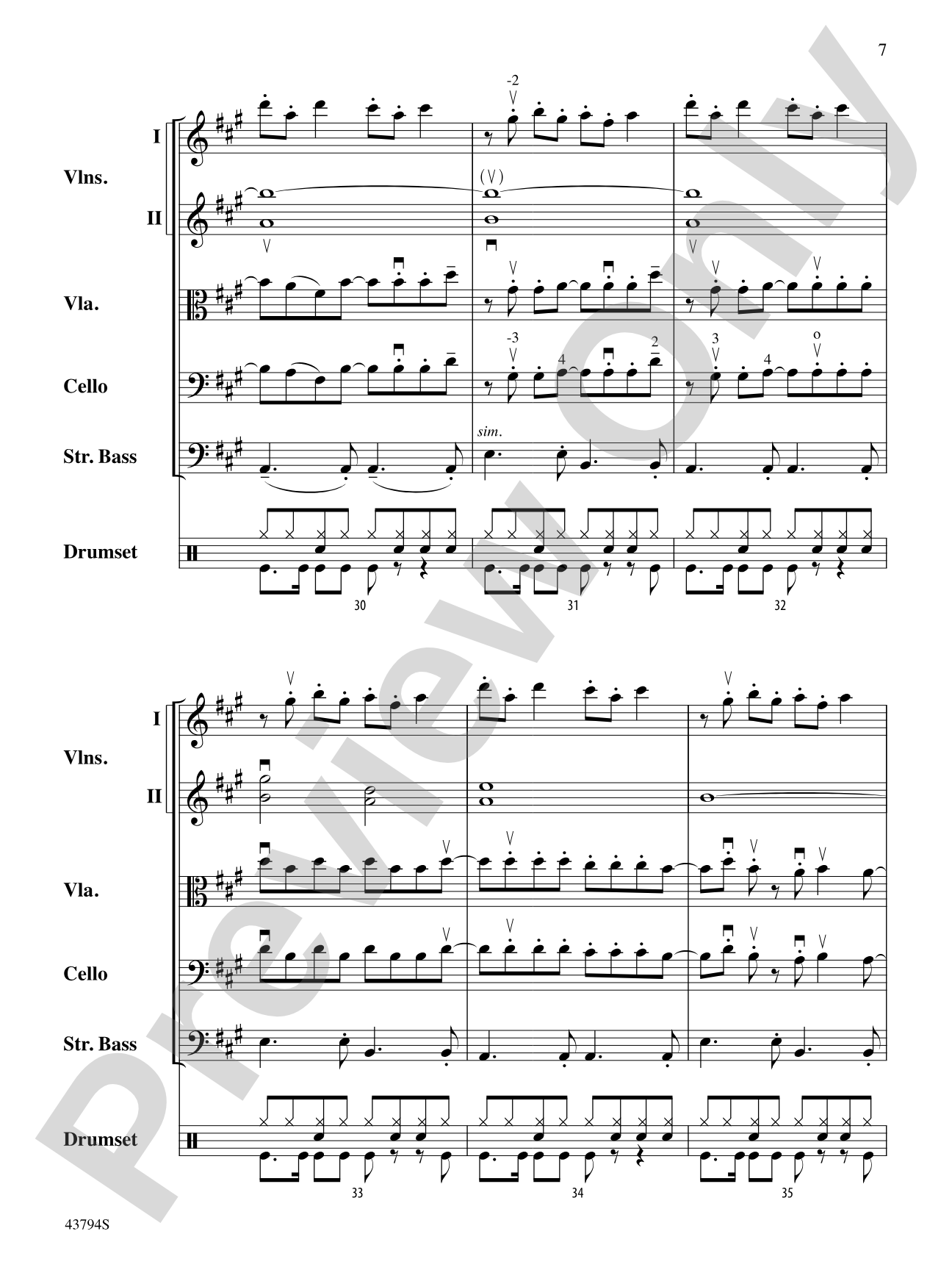 Bitter Sweet Symphony: Score