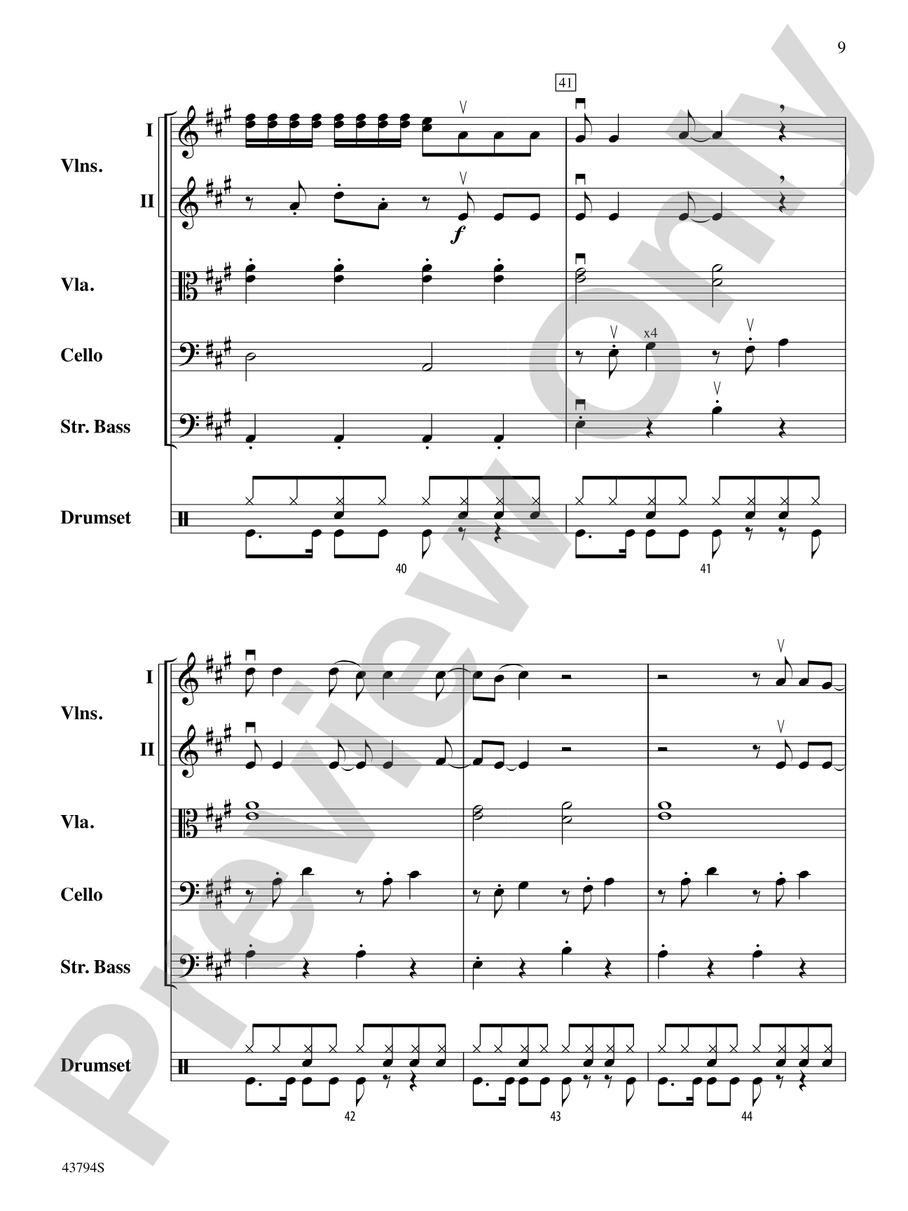 Bitter Sweet Symphony: Score