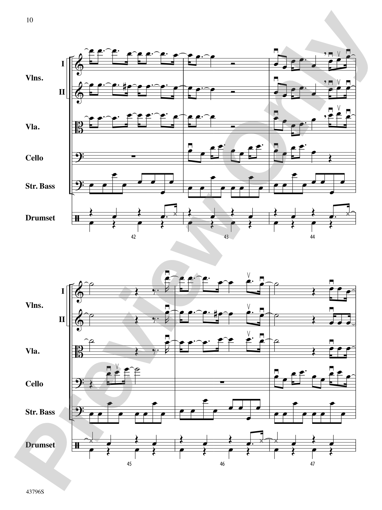 Ain't It Fun: String Orchestra Conductor Score & Parts