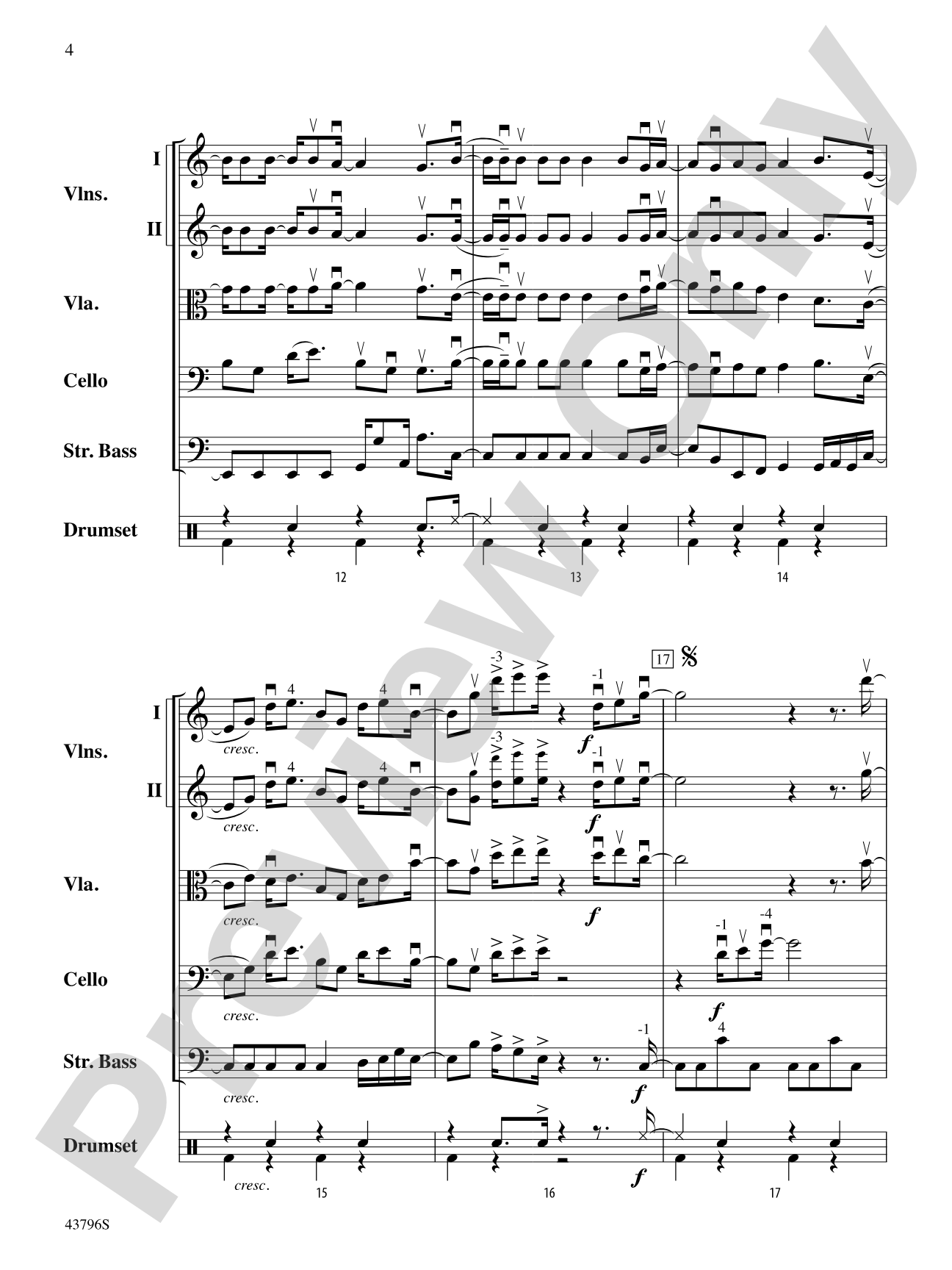 Ain't It Fun: String Orchestra Conductor Score & Parts