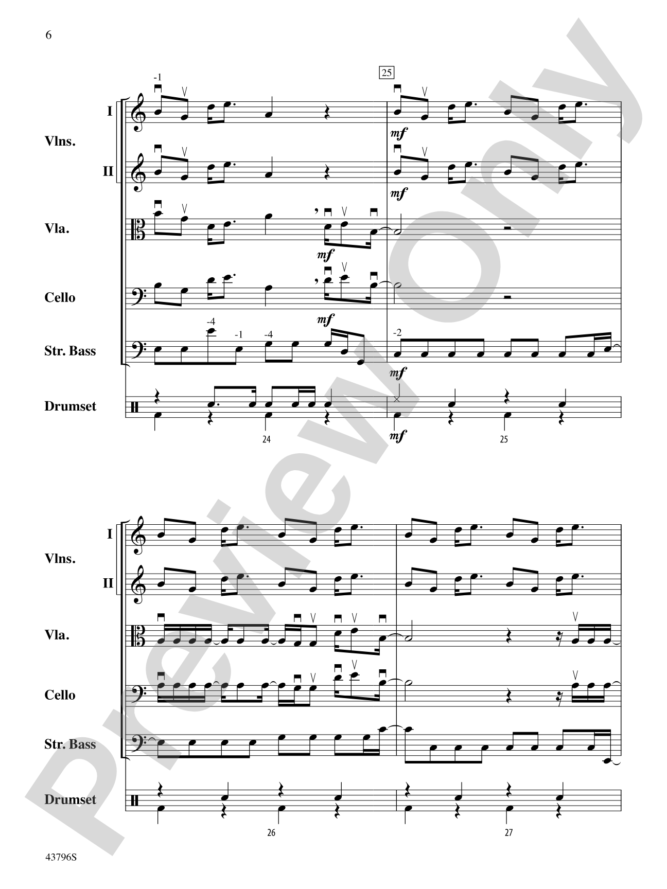 Ain't It Fun: String Orchestra Conductor Score & Parts