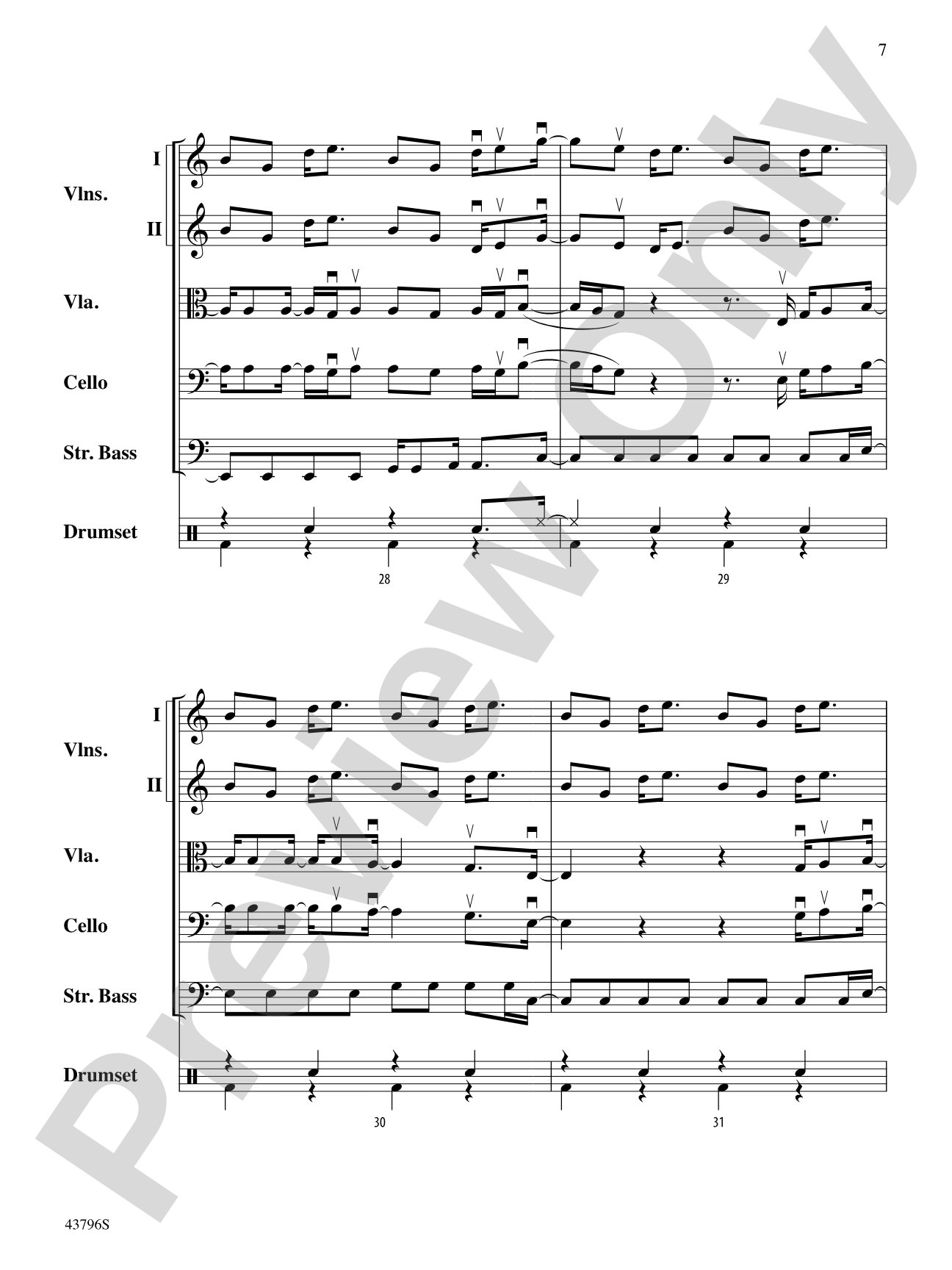 Ain't It Fun: String Orchestra Conductor Score & Parts