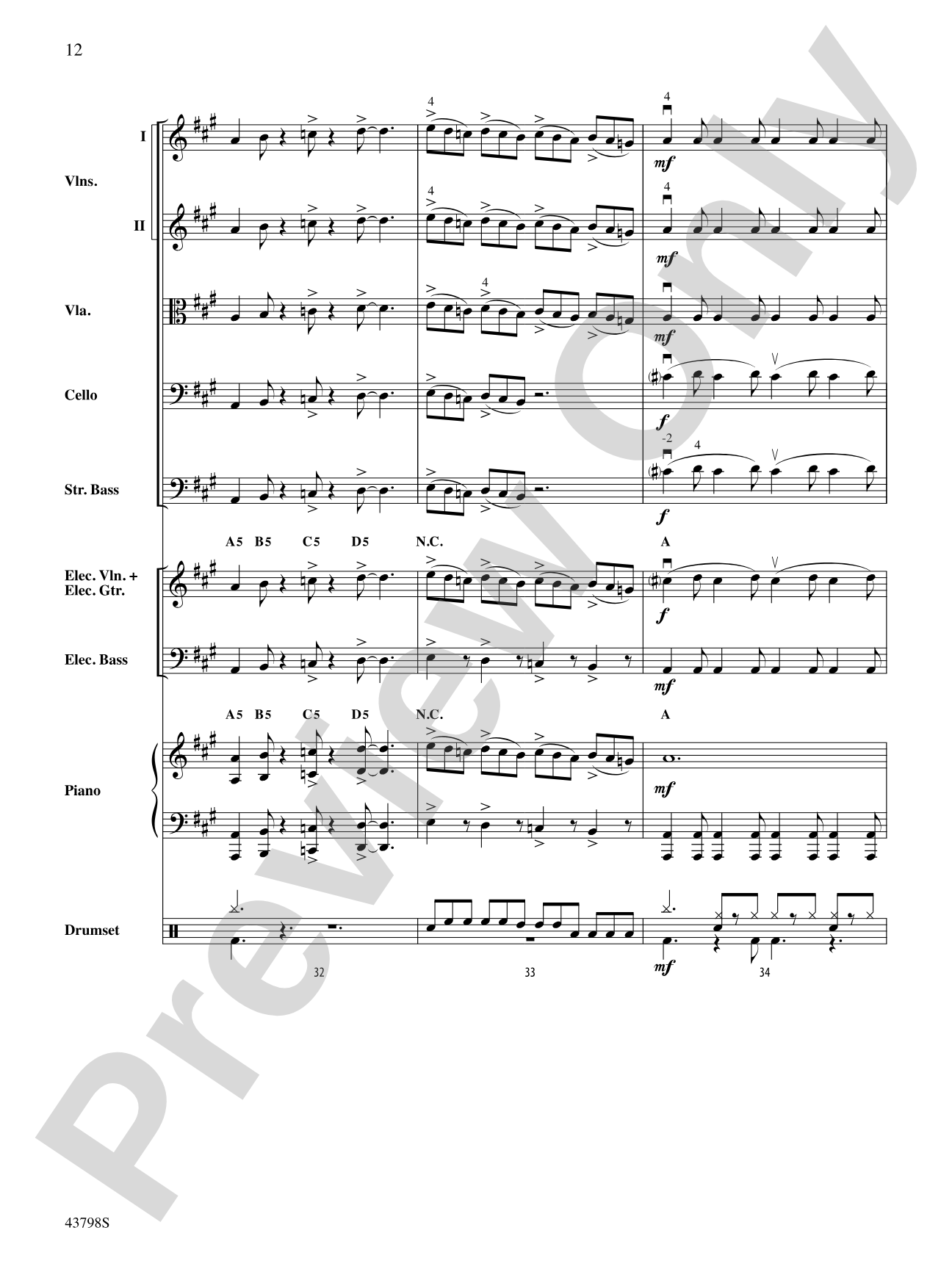 Siberian Sleigh Ride: String Orchestra Conductor Score & Parts
