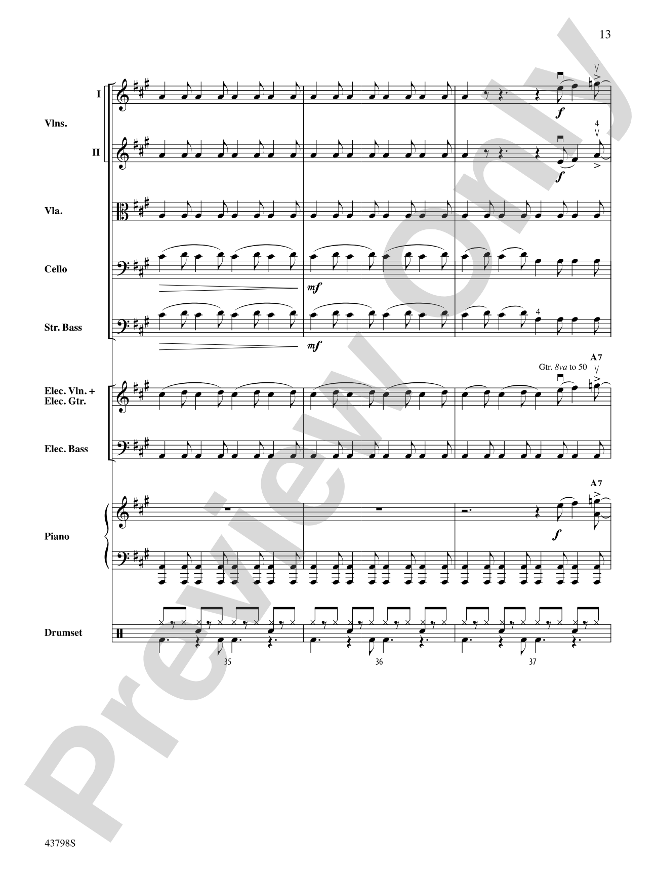 Siberian Sleigh Ride: String Orchestra Conductor Score & Parts